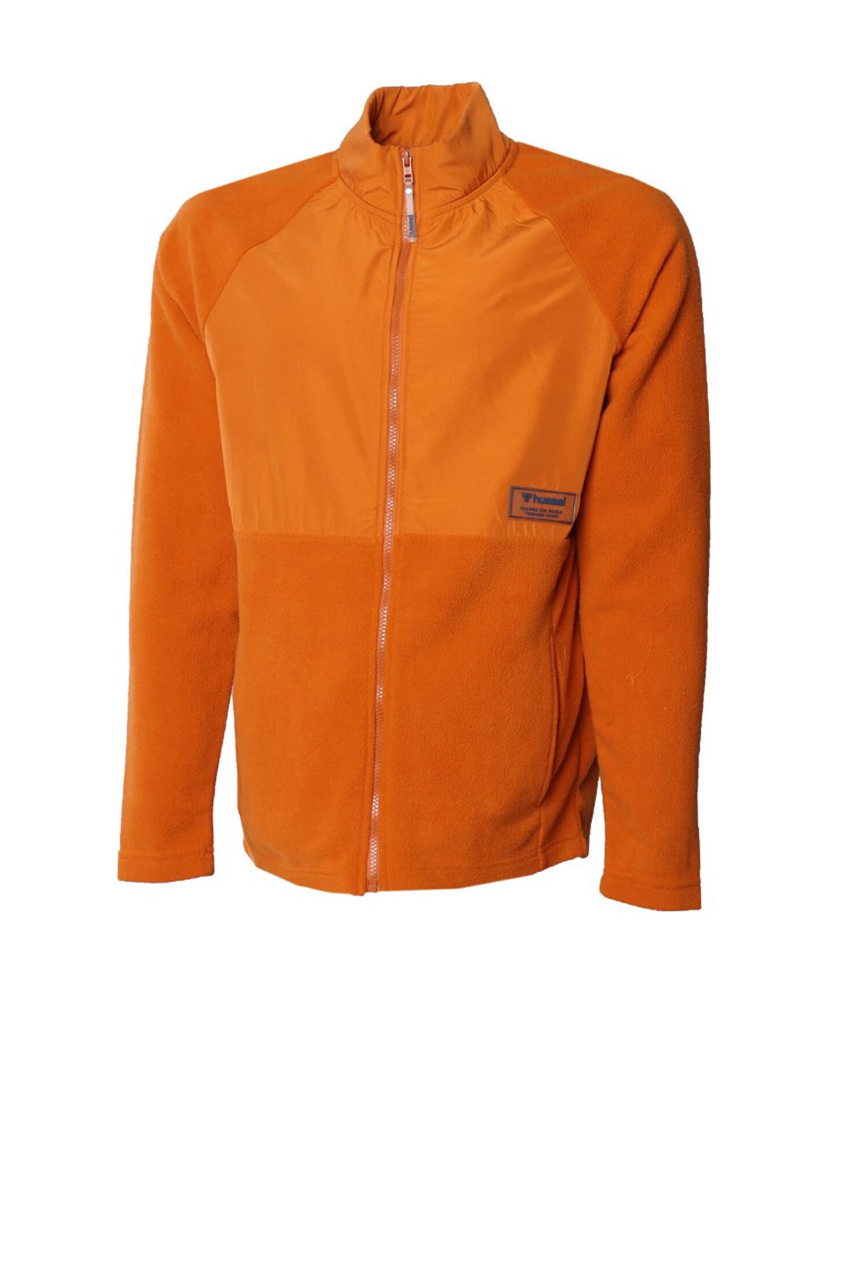 Hummel Onega Fleece Fermuarlı Erkek Sweatshirt 921531-2109 Turuncu