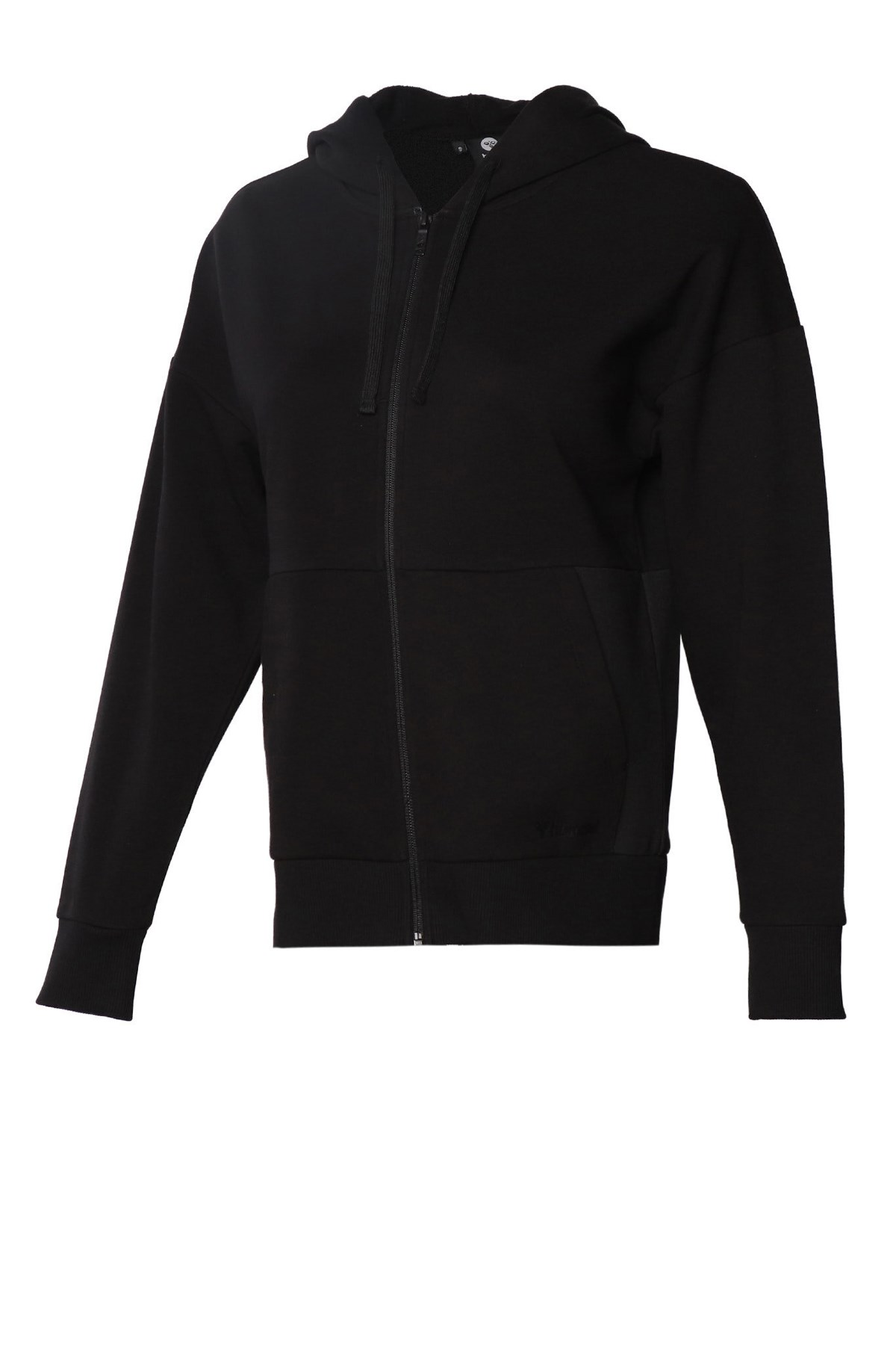 Hummel Raise Fermuarlı Kadın Sweatshirt 921537-2001 Siyah