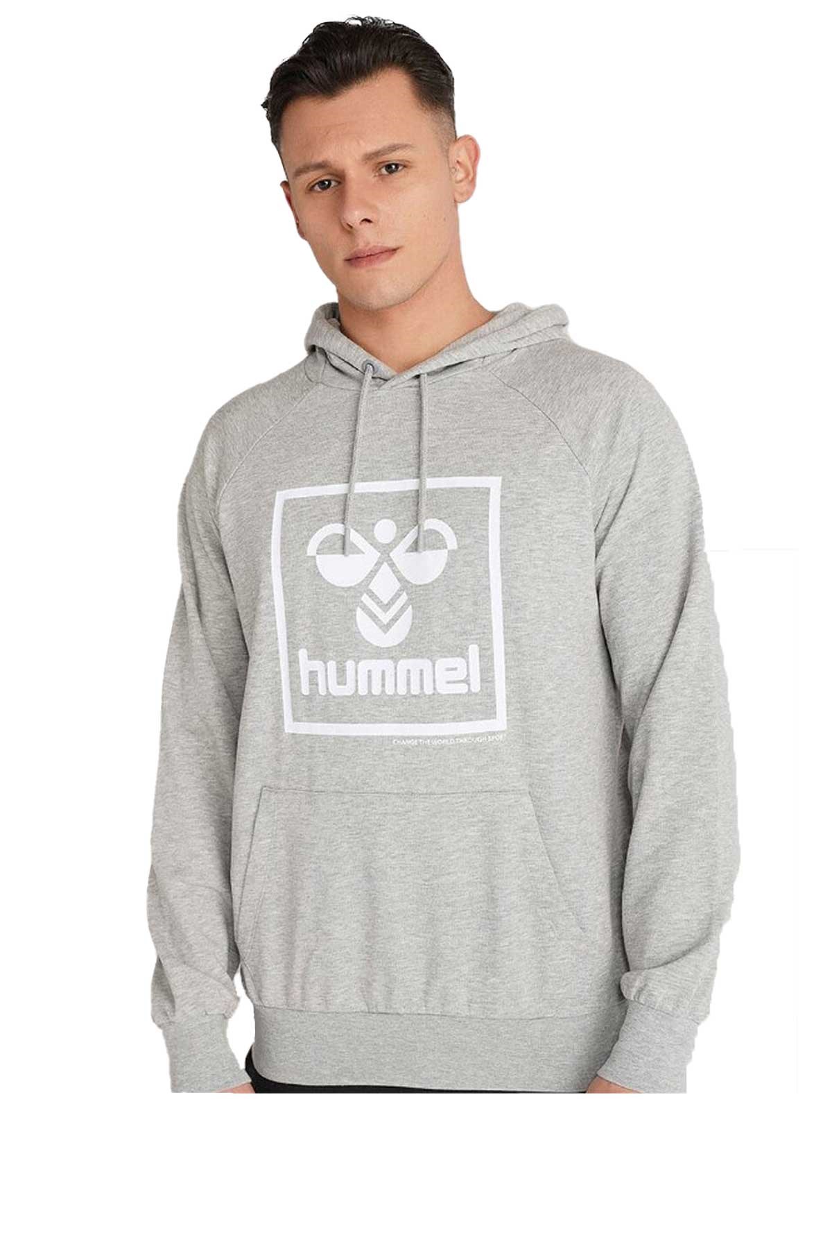 Hummel T-Isam 2.0 Erkek Sweatshirt 921556-2006 Gri