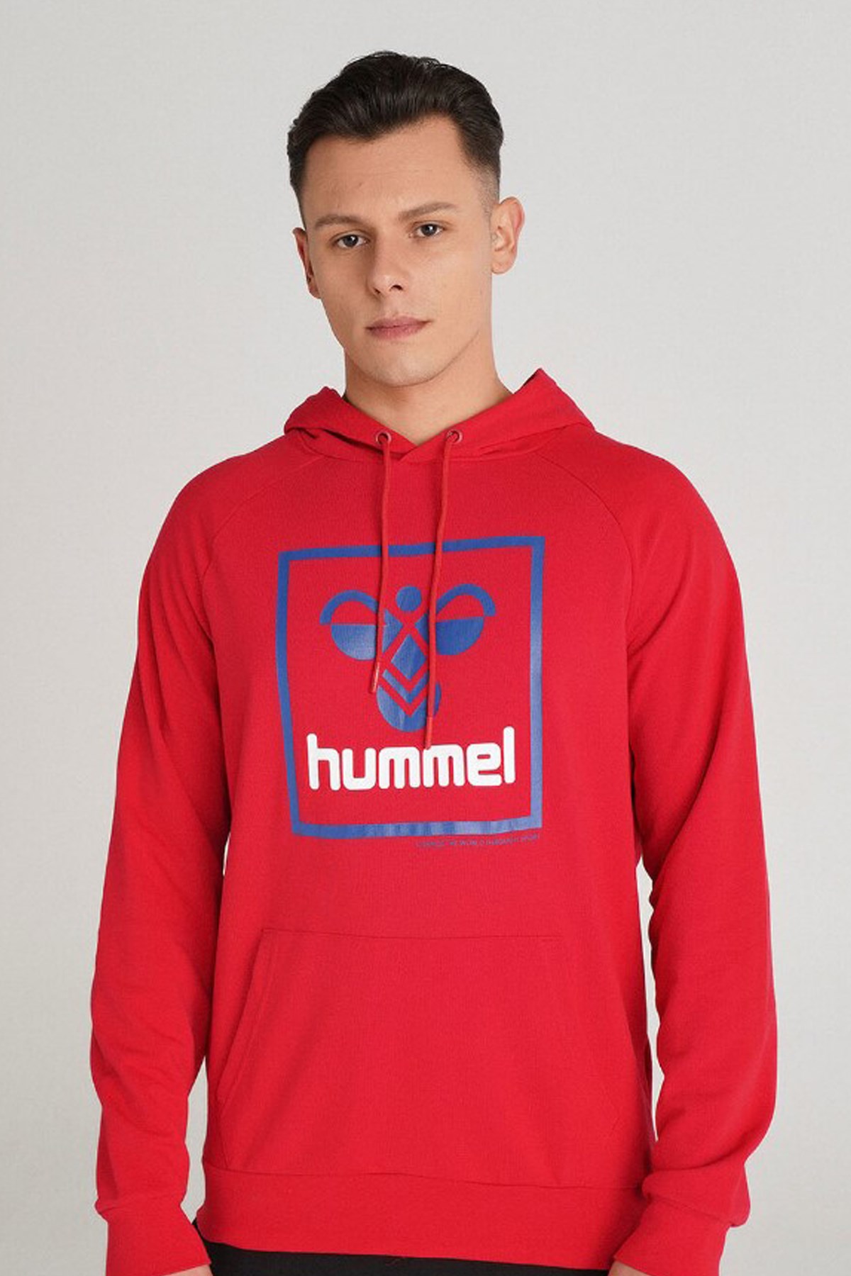 Hummel T-Isam 2.0 Erkek Sweatshirt 921556-3658 Kırmızı