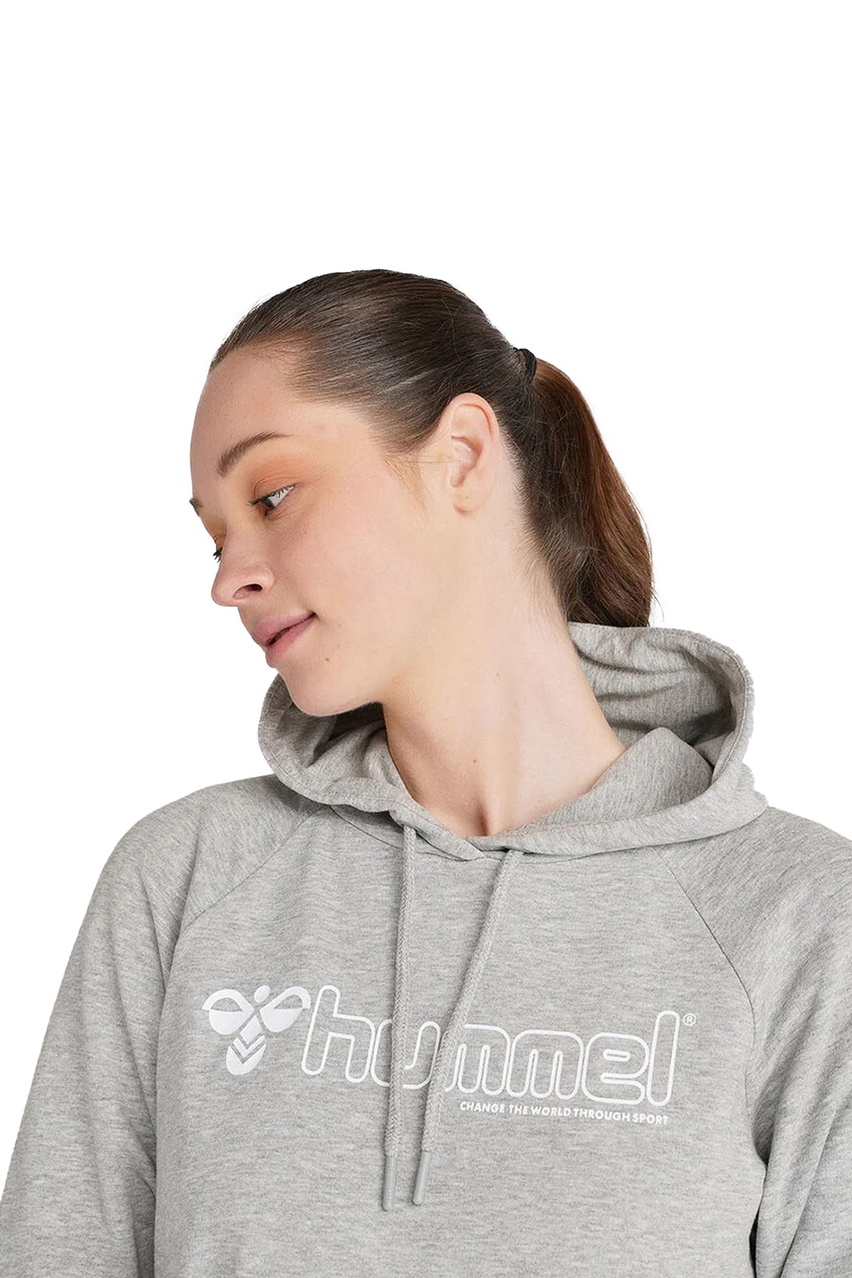 Hummel T-Noni 2.0 Kadın Sweatshirt 921559-2006 Gri