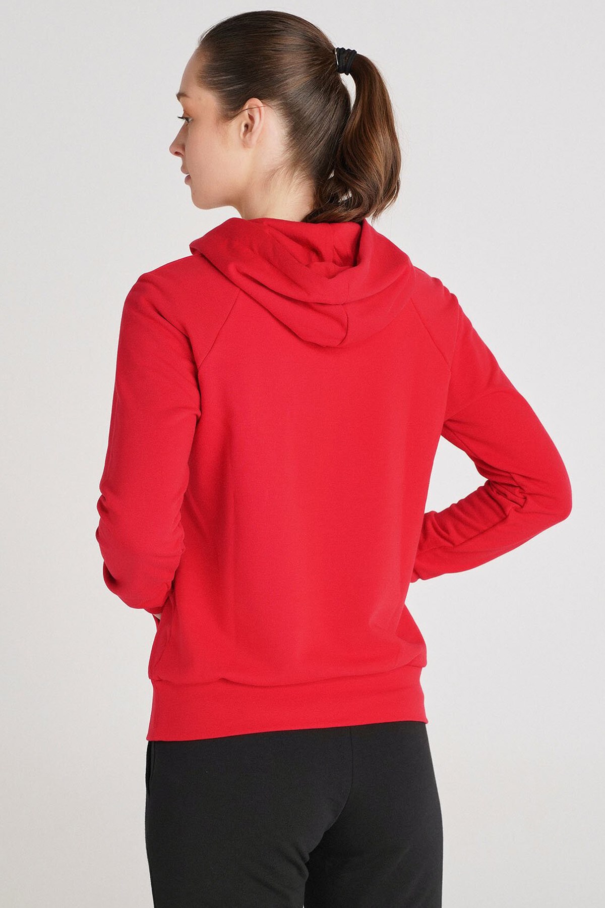 Hummel T-Noni 2.0 Kadın Sweatshirt 921559-3658 Kırmızı