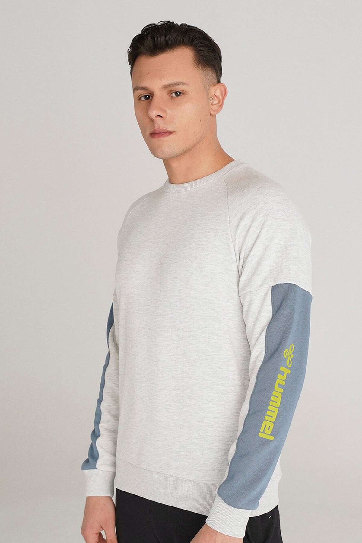 Hummel Topino Erkek Sweatshirt 921561-9098 Gri