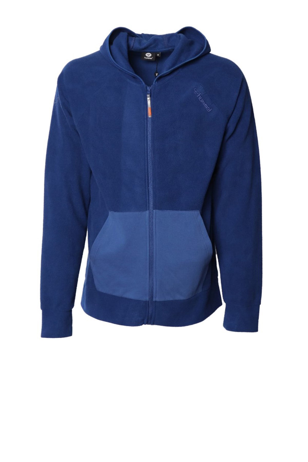 Hummel Urnique Fleece Fermuarlı Erkek Sweatshirt 921568-1010 Mavi