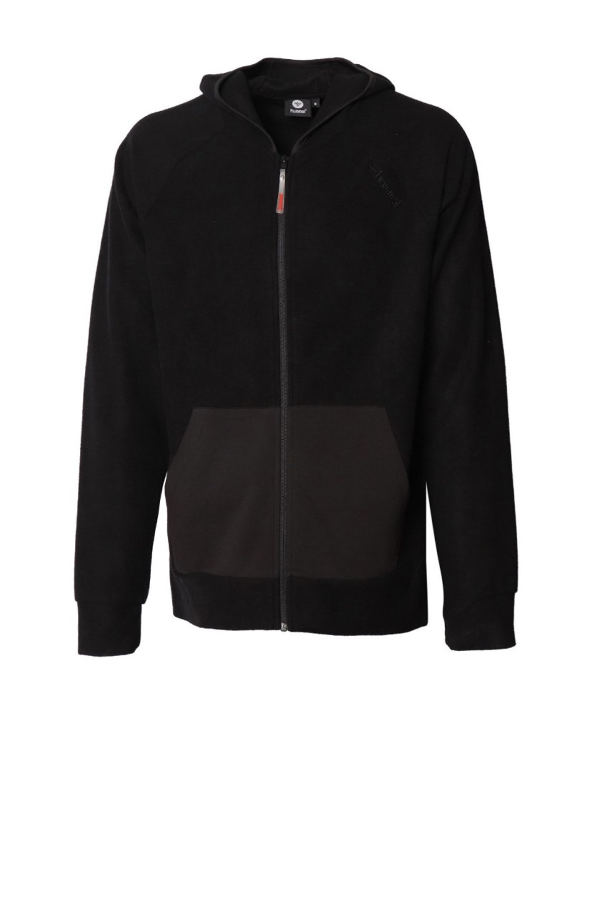 Hummel Urnique Fleece Fermuarlı Erkek Sweatshirt 921568-2001 Siyah
