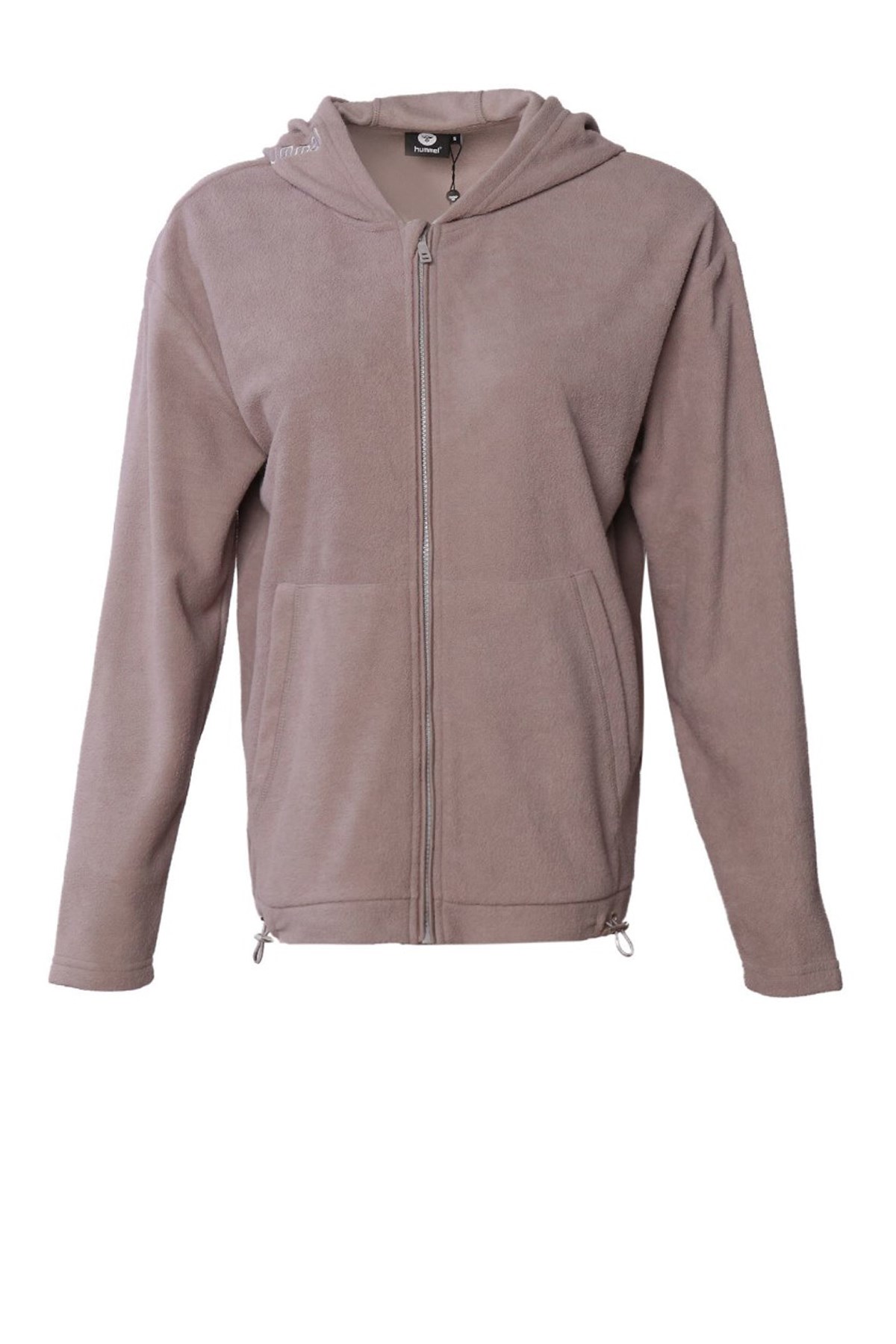Hummel Vostok Fleece Fermuarlı Kadın Sweatshirt 921570-1026 Gri