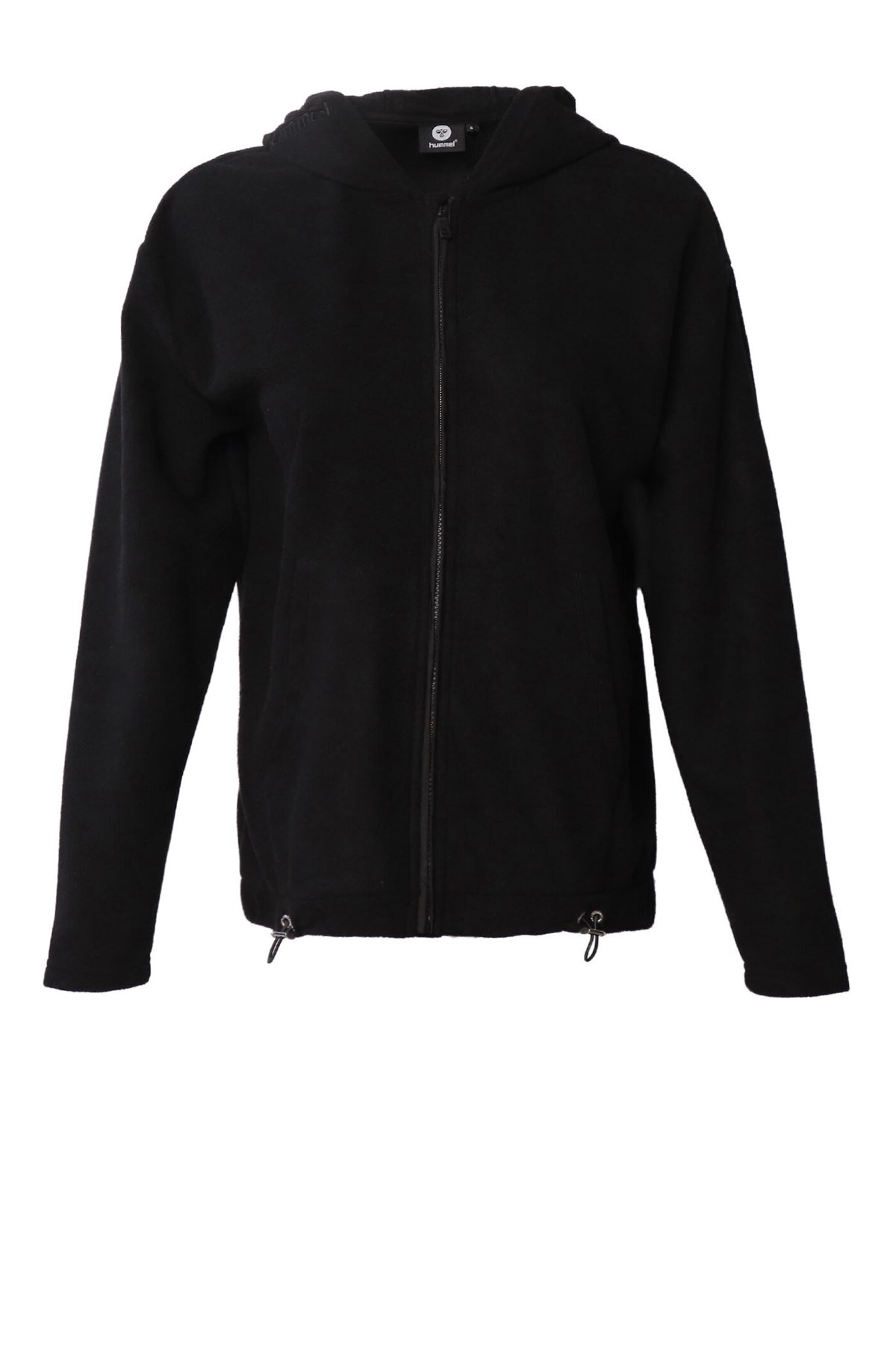 Hummel Vostok Fleece Fermuarlı Kadın Sweatshirt 921570-2001 Siyah