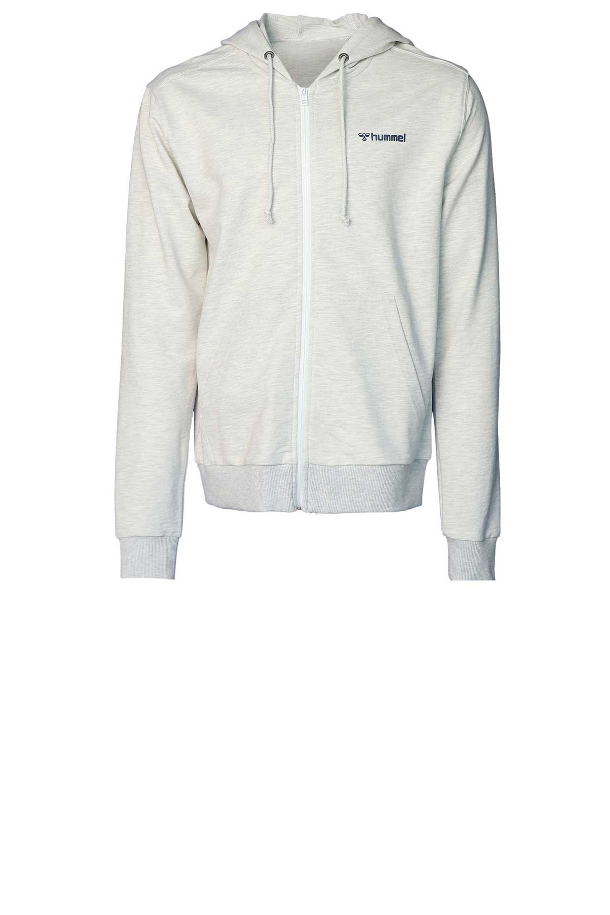 Hummel Andra Zip Erkek Fermuarlı Sweatshirt 921580-9098 Gri