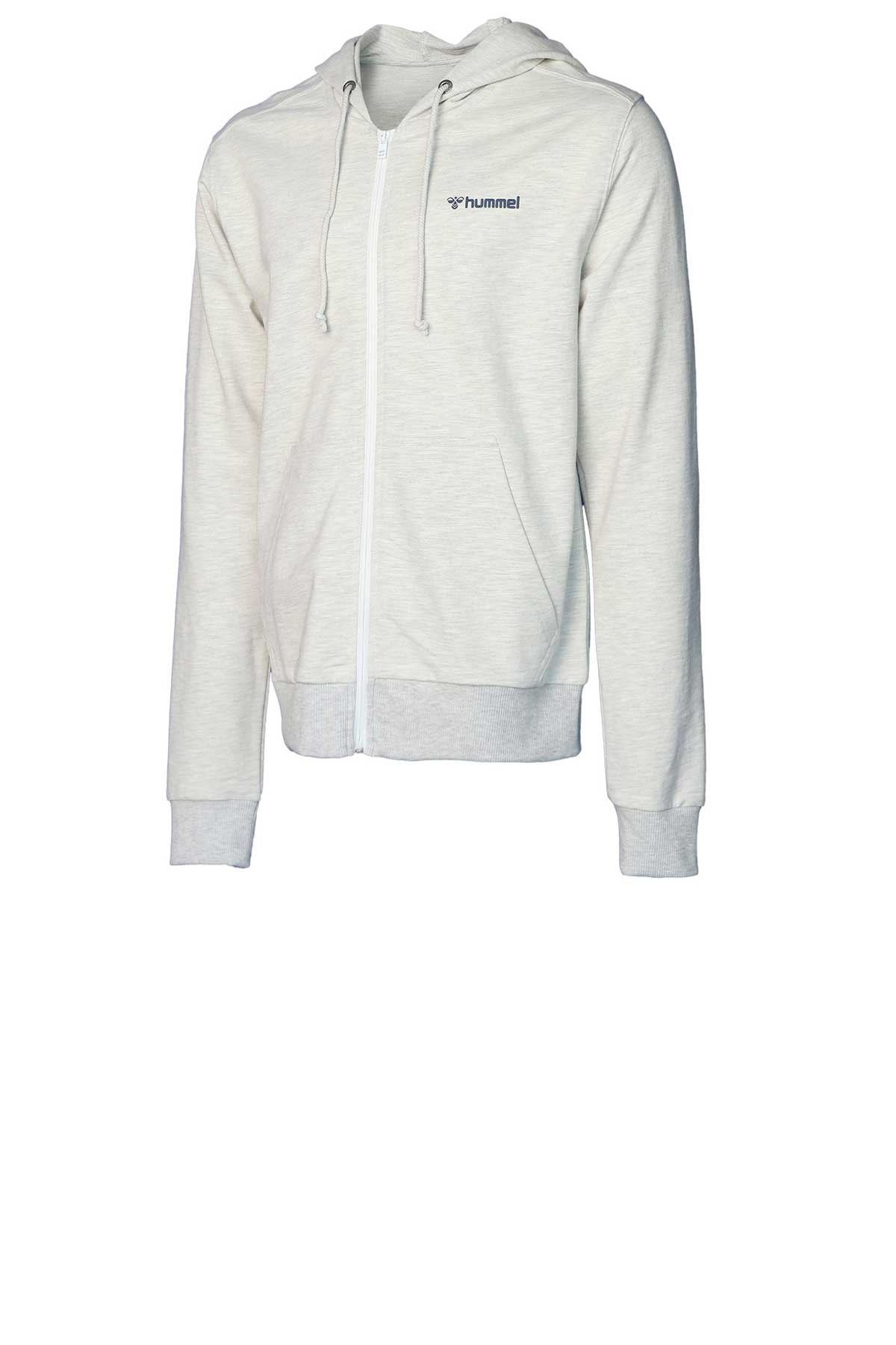 Hummel Andra Zip Erkek Fermuarlı Sweatshirt 921580-9098 Gri