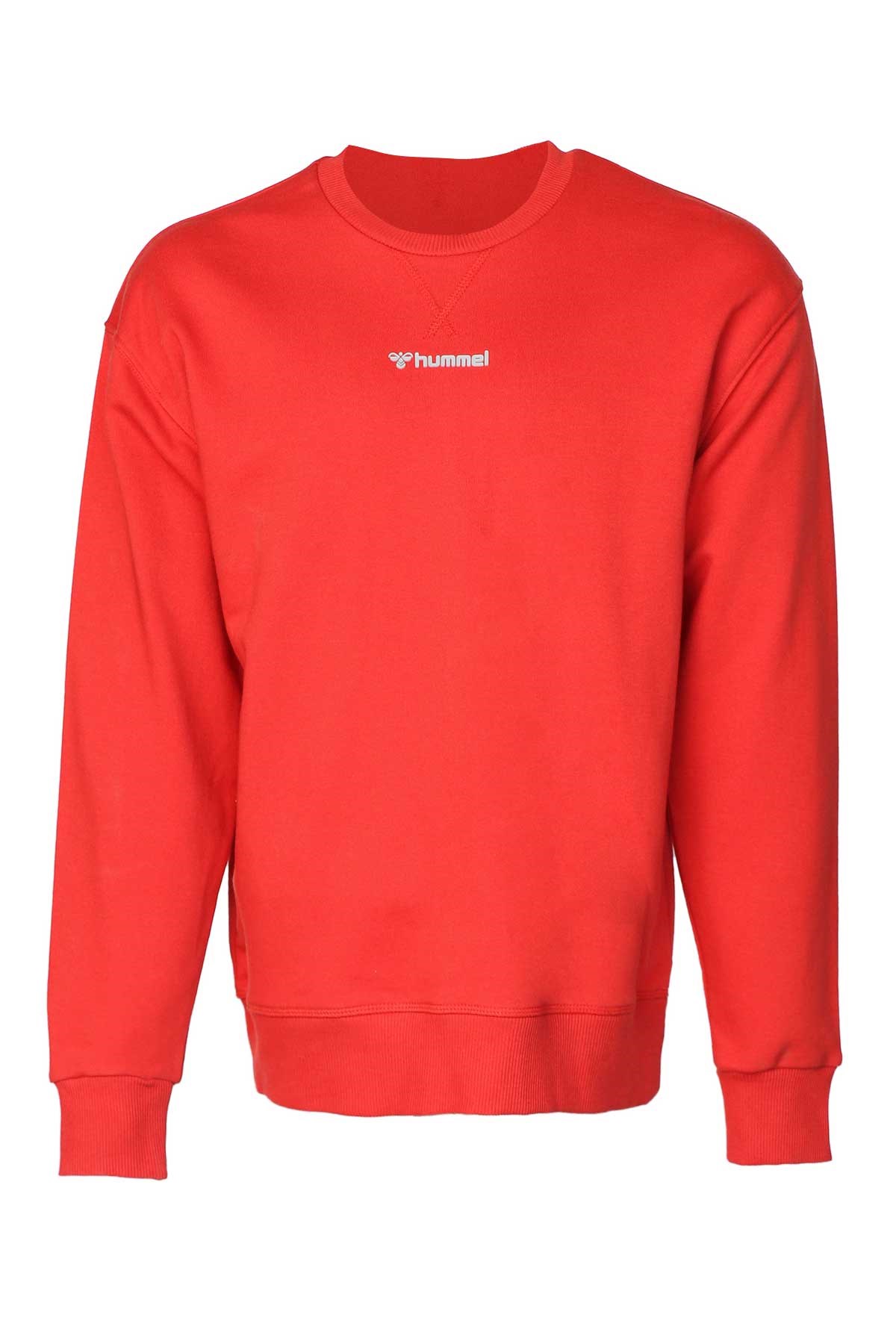 Hummel Bard Erkek Sweatshirt 921586-2220 Kırmızı