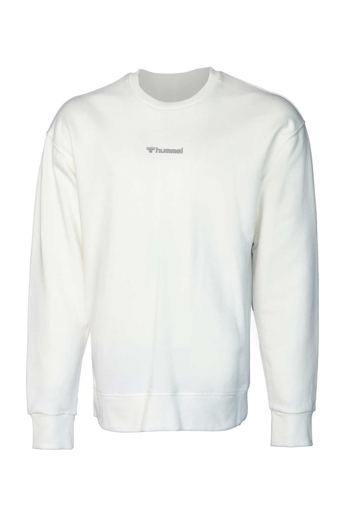 Hummel Bard Erkek Sweatshirt 921586-9003 Beyaz