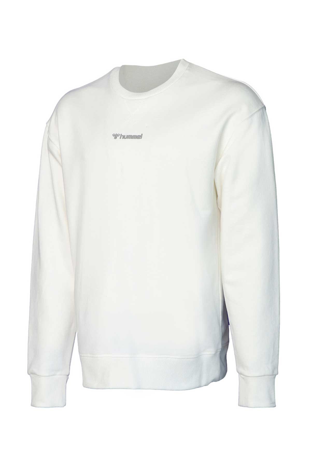 Hummel Bard Erkek Sweatshirt 921586-9003 Beyaz