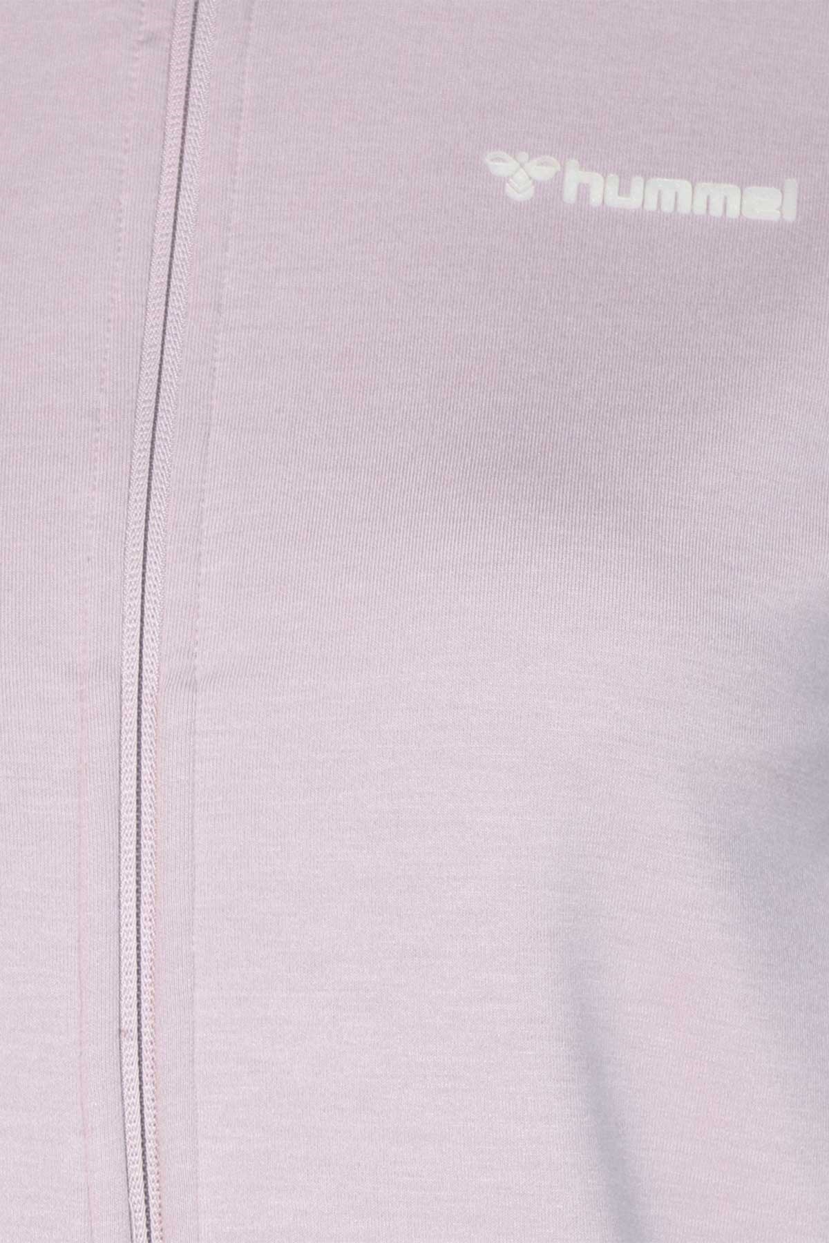 Hummel Bianca Zip Kadın Fermuarlı Ceket 921587-2217 Mor