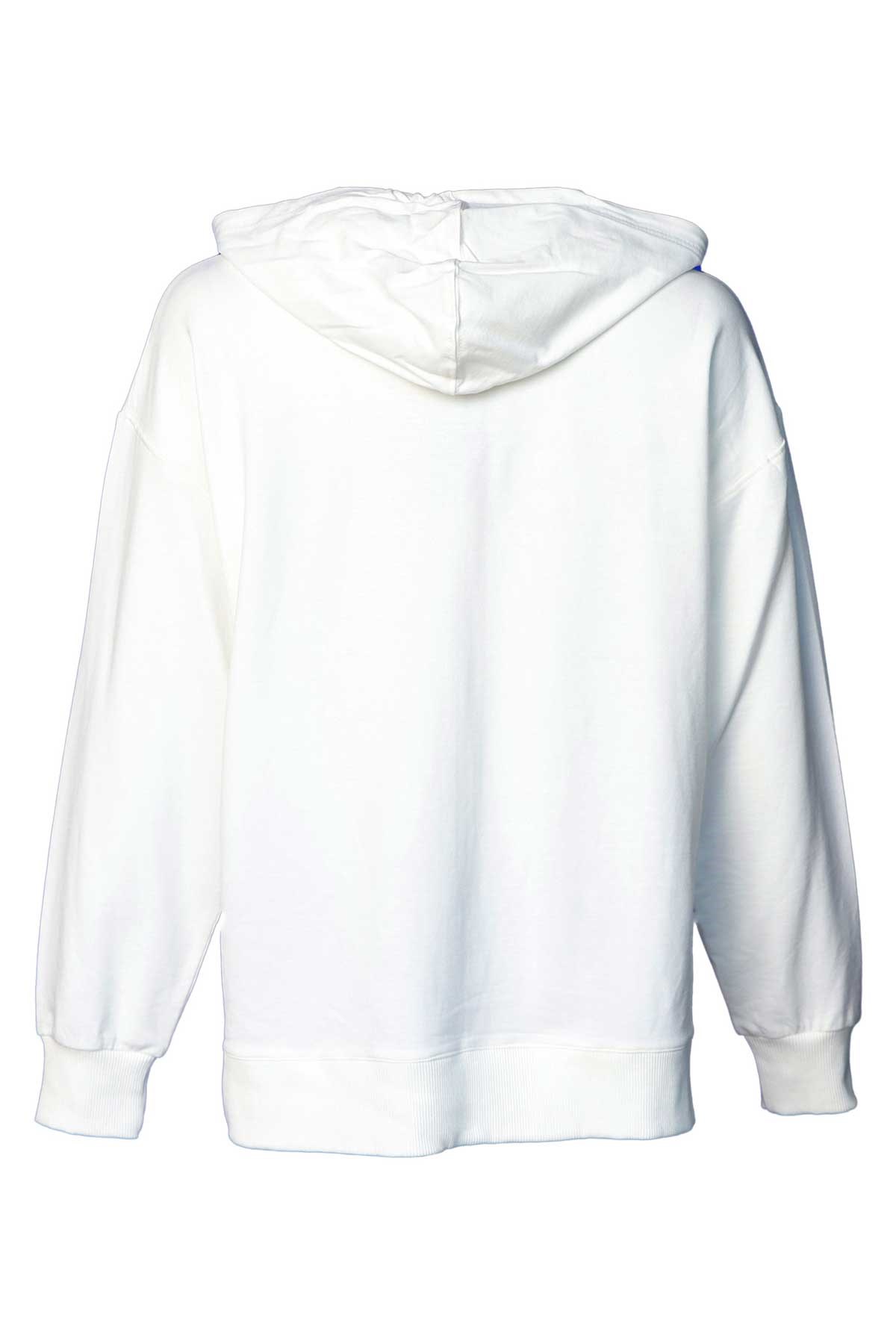 Hummel Bondi Zip Kadın Fermuarlı Sweatshirt 921588-9003 Beyaz