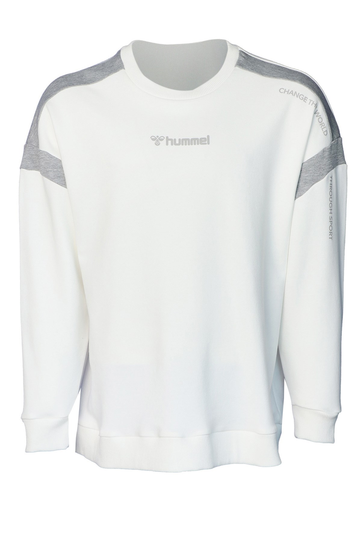 Hummel Erkek Sweatshirt 921594-9003 Beyaz