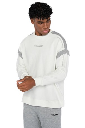 Hummel Erkek Sweatshirt 921594-9003 Beyaz