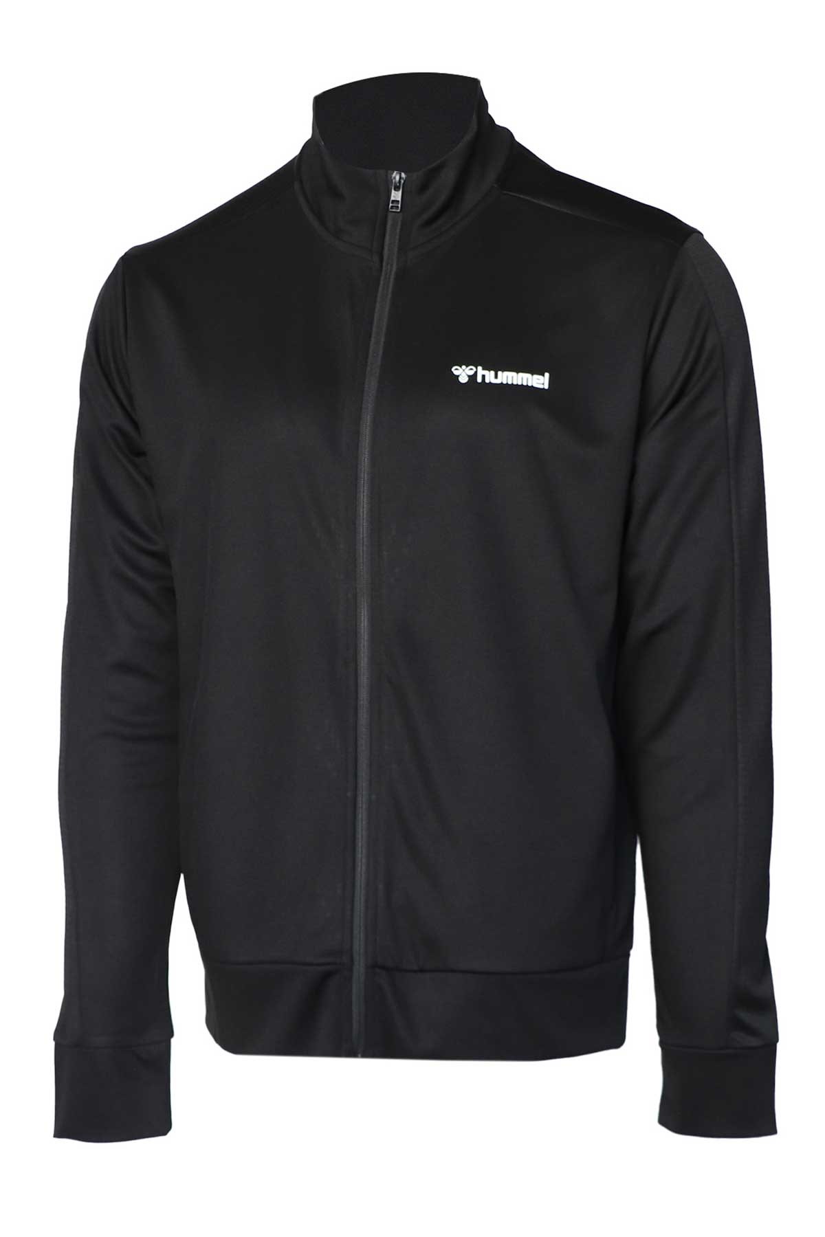 Hummel Elpidio Zip Erkek Fermuarlı Ceket 921598-2001 Siyah