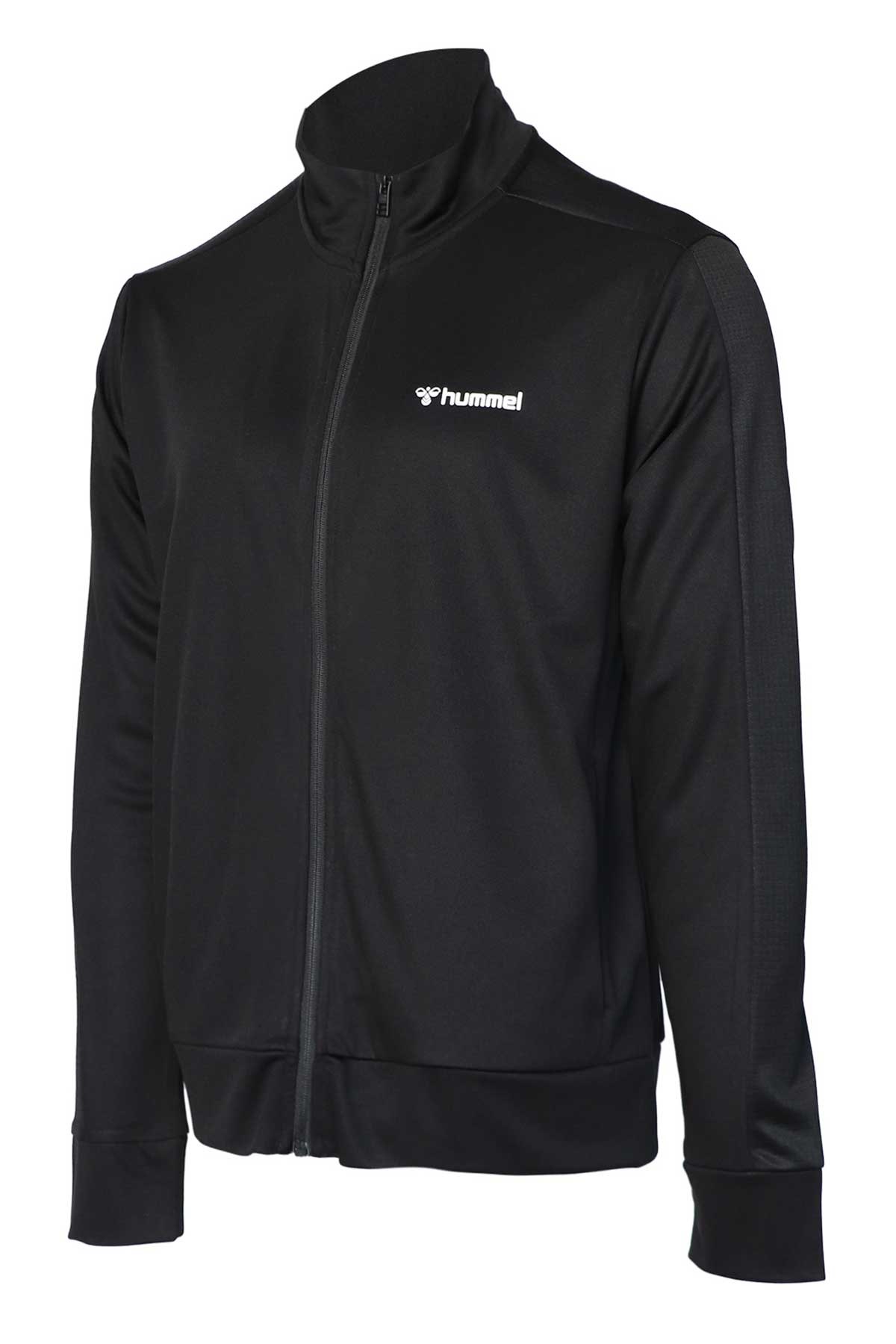 Hummel Elpidio Zip Erkek Fermuarlı Ceket 921598-2001 Siyah