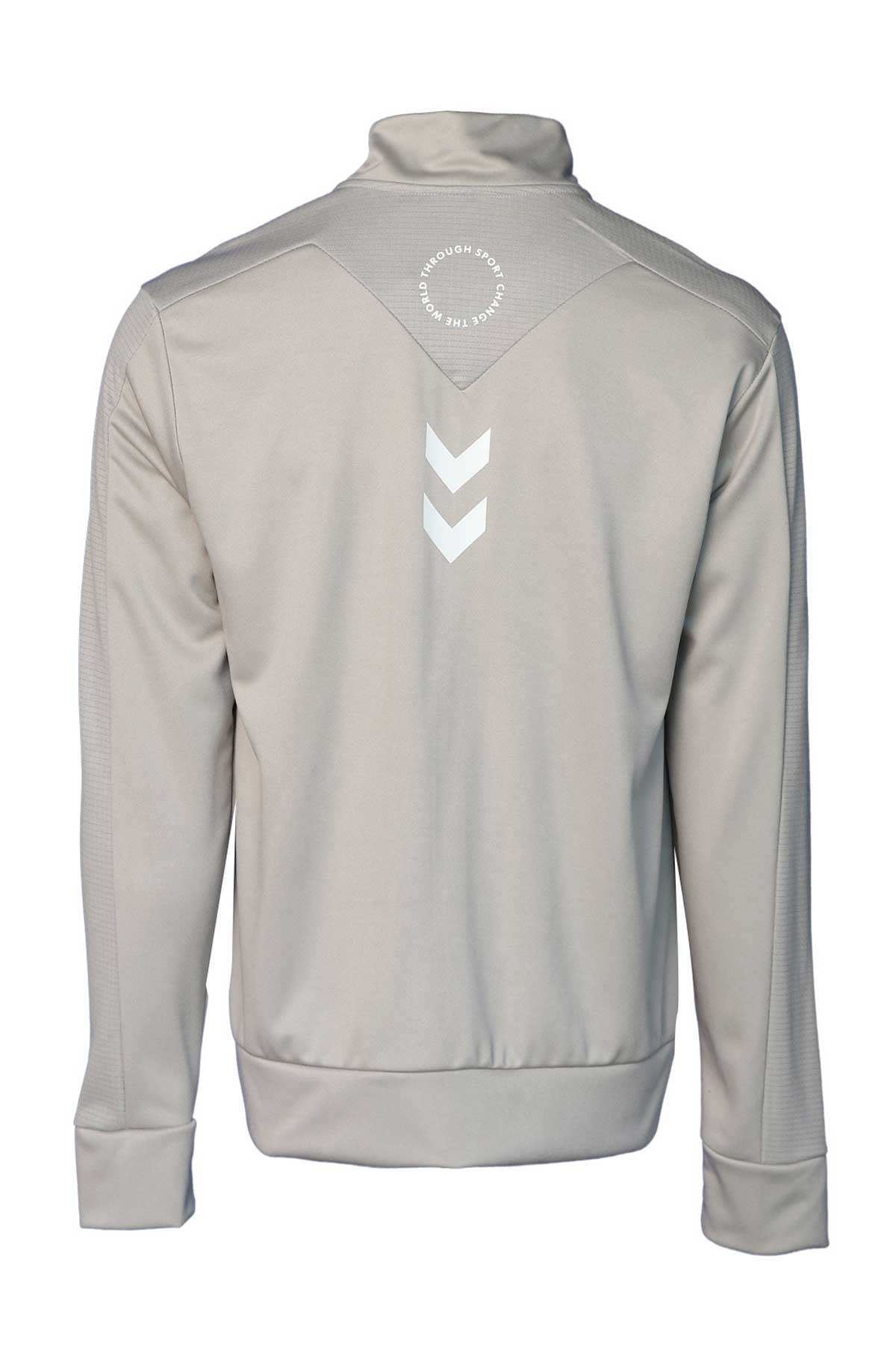 Hummel Elpidio Zip Erkek Fermuarlı Ceket 921598-2540 Gri