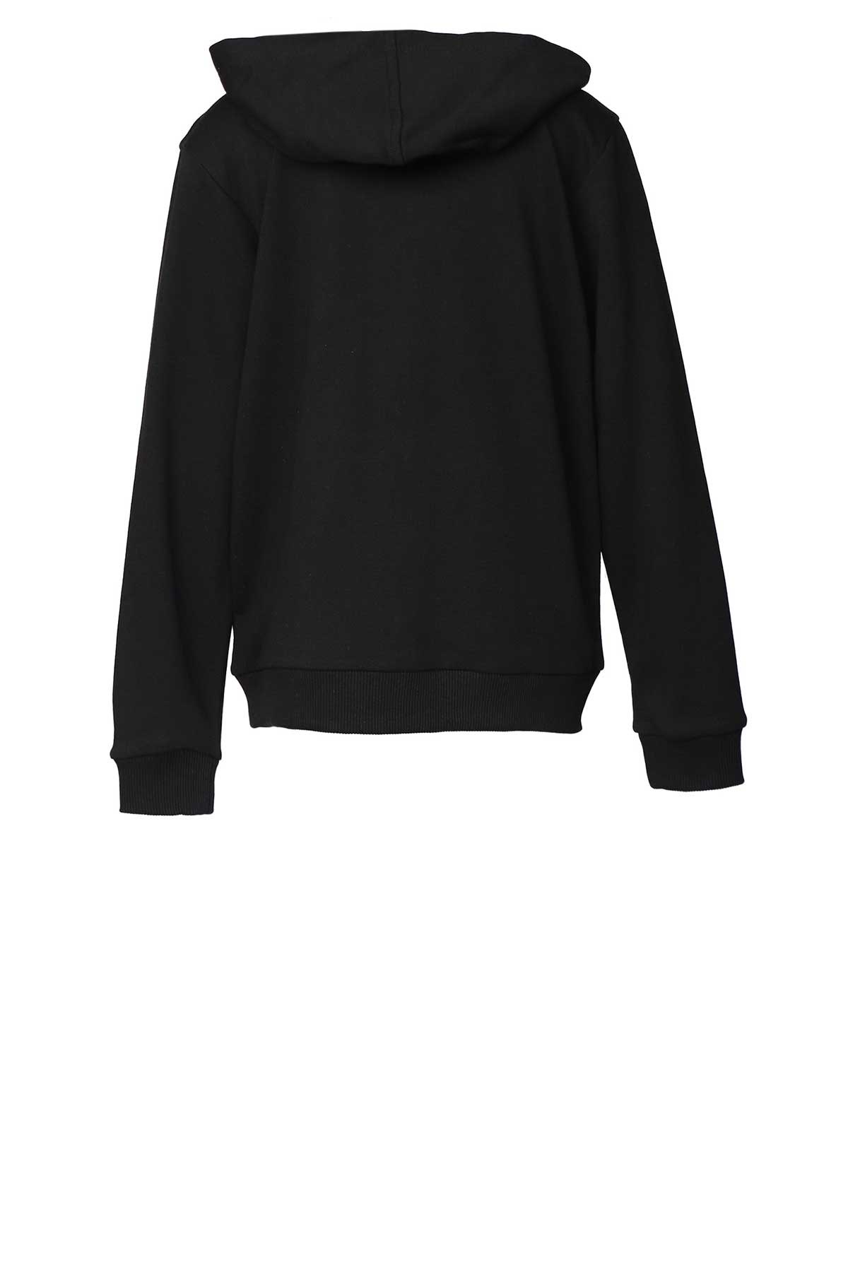 Hummel Felisias Zip Çocuk Fermuarlı Sweatshirt 921599-2001 Siyah