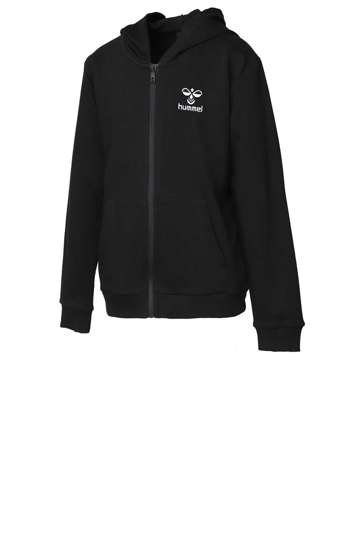 Hummel Felisias Zip Çocuk Fermuarlı Sweatshirt 921599-2001 Siyah