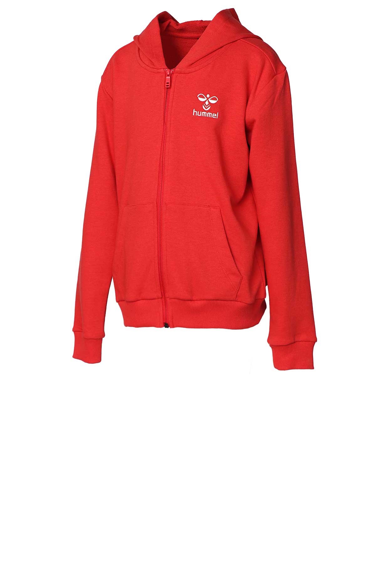 Hummel Felisias Zip Çocuk Fermuarlı Sweatshirt 921599-2220 Kırmızı