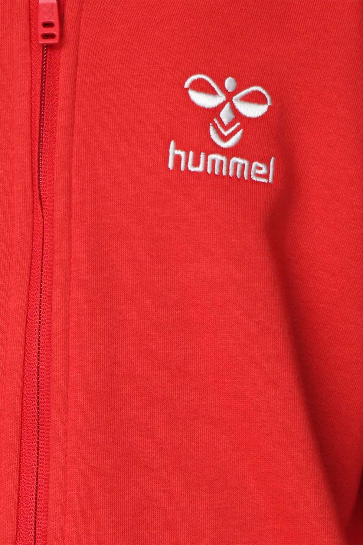 Hummel Felisias Zip Çocuk Fermuarlı Sweatshirt 921599-2220 Kırmızı