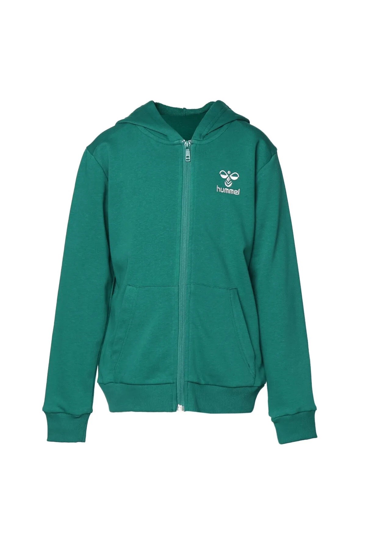 Hummel Felisias Çocuk Fermuarlı Sweatshirt 921599-9849 Yeşil