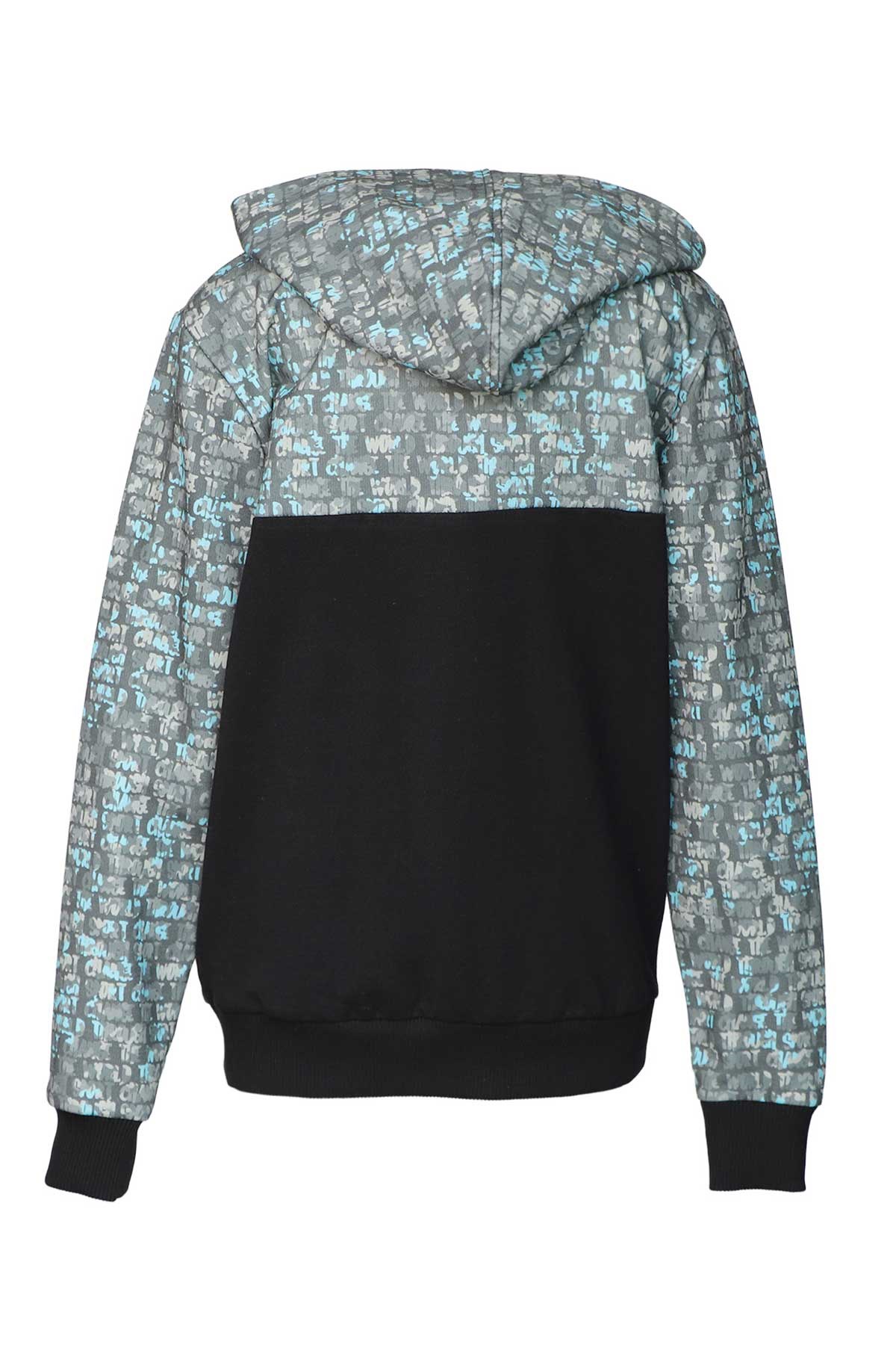 Hummel Gaiman Zip Çocuk Fermuarlı Sweatshirt 921600-2001 Siyah