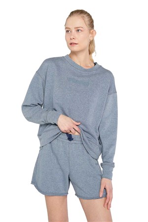 Hummel Jade Kadın Sweatshirt 921608-2223 Gri