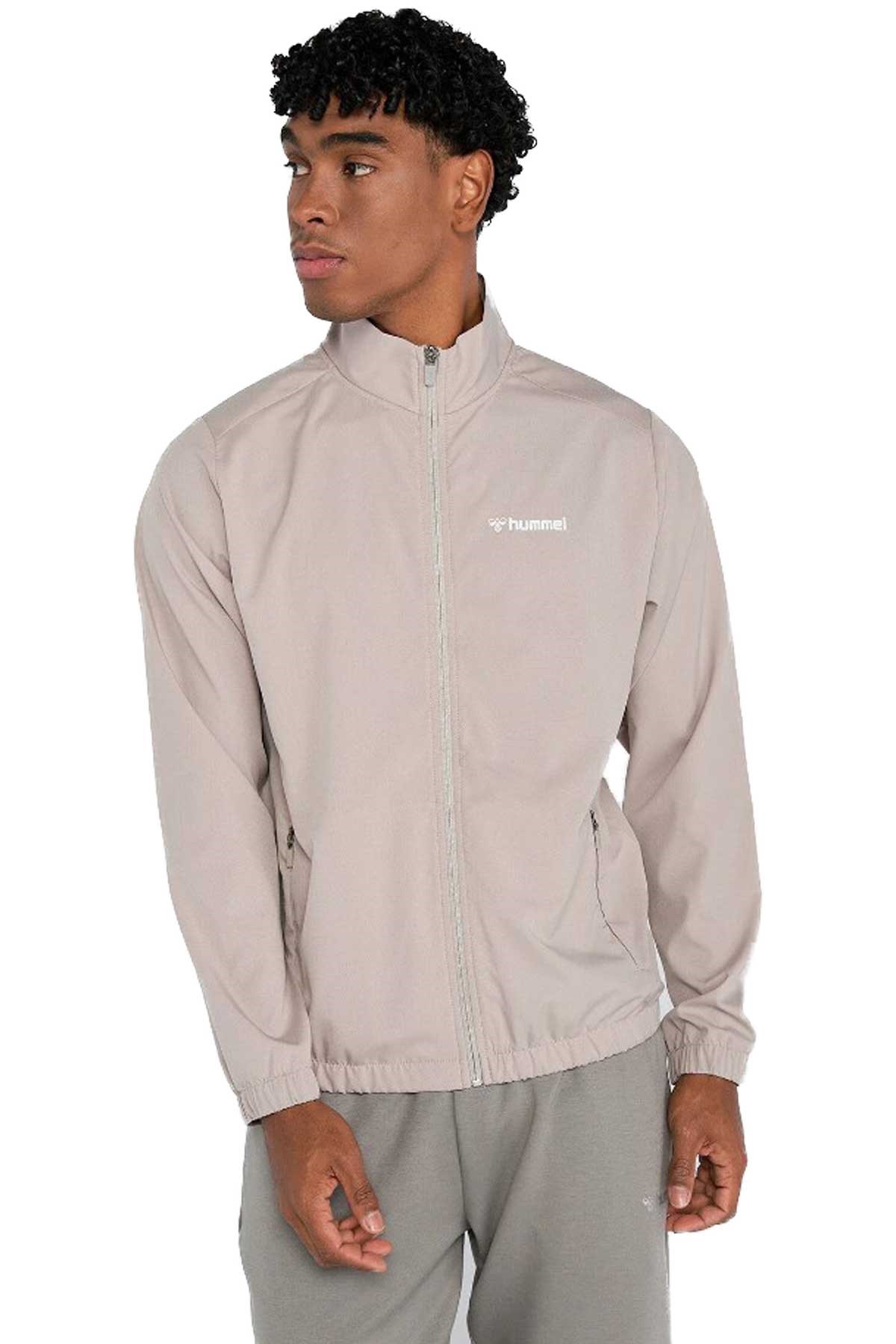 Hummel Lui Zip Erkek Fermuarlı Ceket 921618-2540 Gri