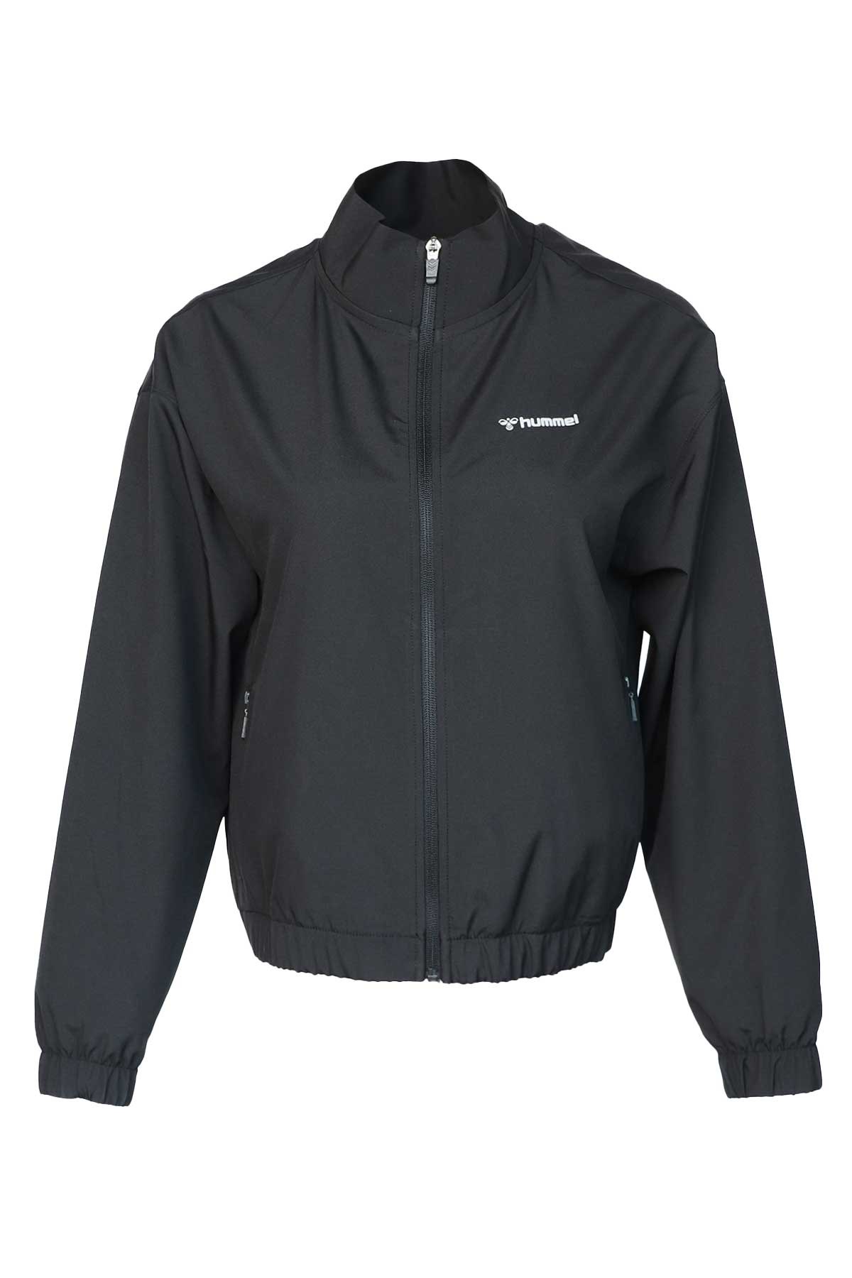 Hummel Mabila Zip Kadın Fermuarlı Ceket 921620-2001 Siyah