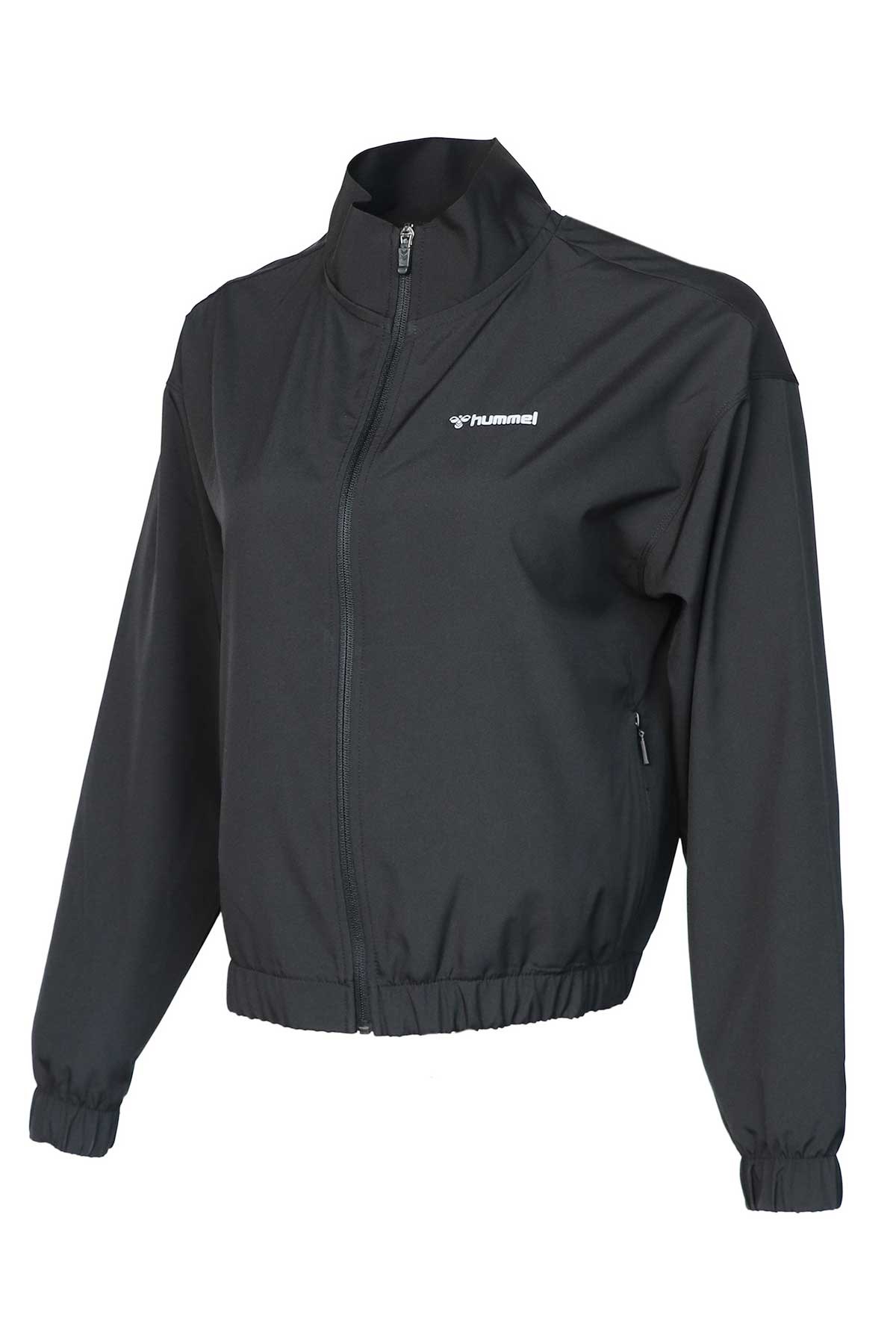 Hummel Mabila Zip Kadın Fermuarlı Ceket 921620-2001 Siyah