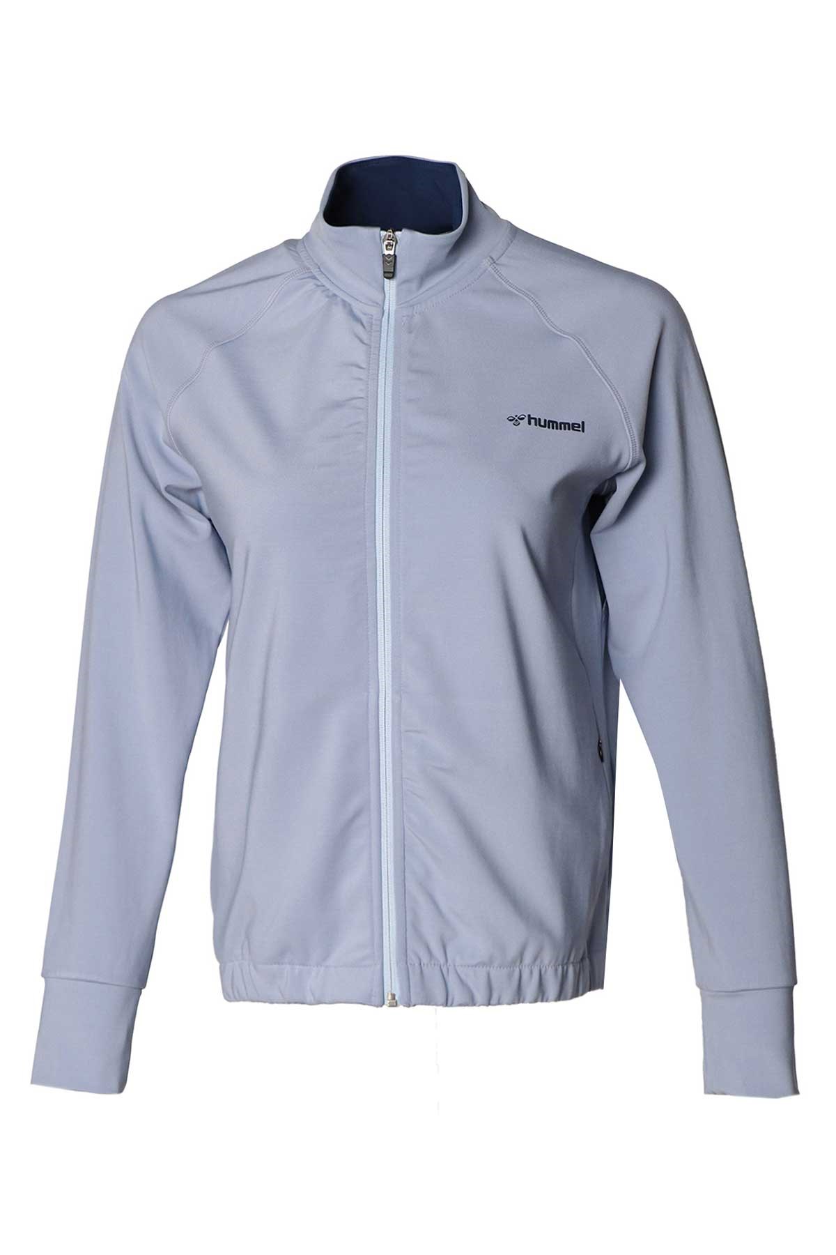 Hummel Nidale Zip Kadın Fermuarlı Ceket 921628-2225 Mavi