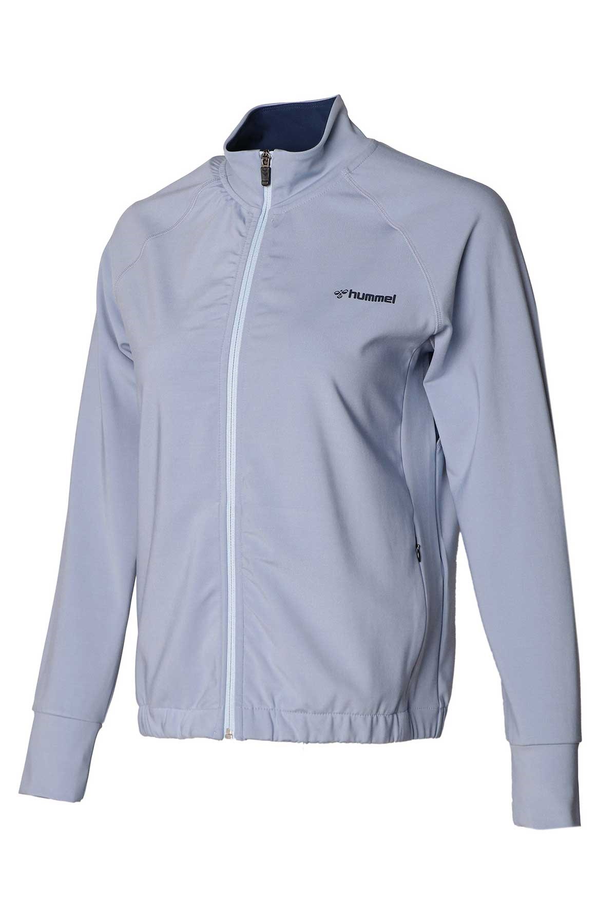 Hummel Nidale Zip Kadın Fermuarlı Ceket 921628-2225 Mavi
