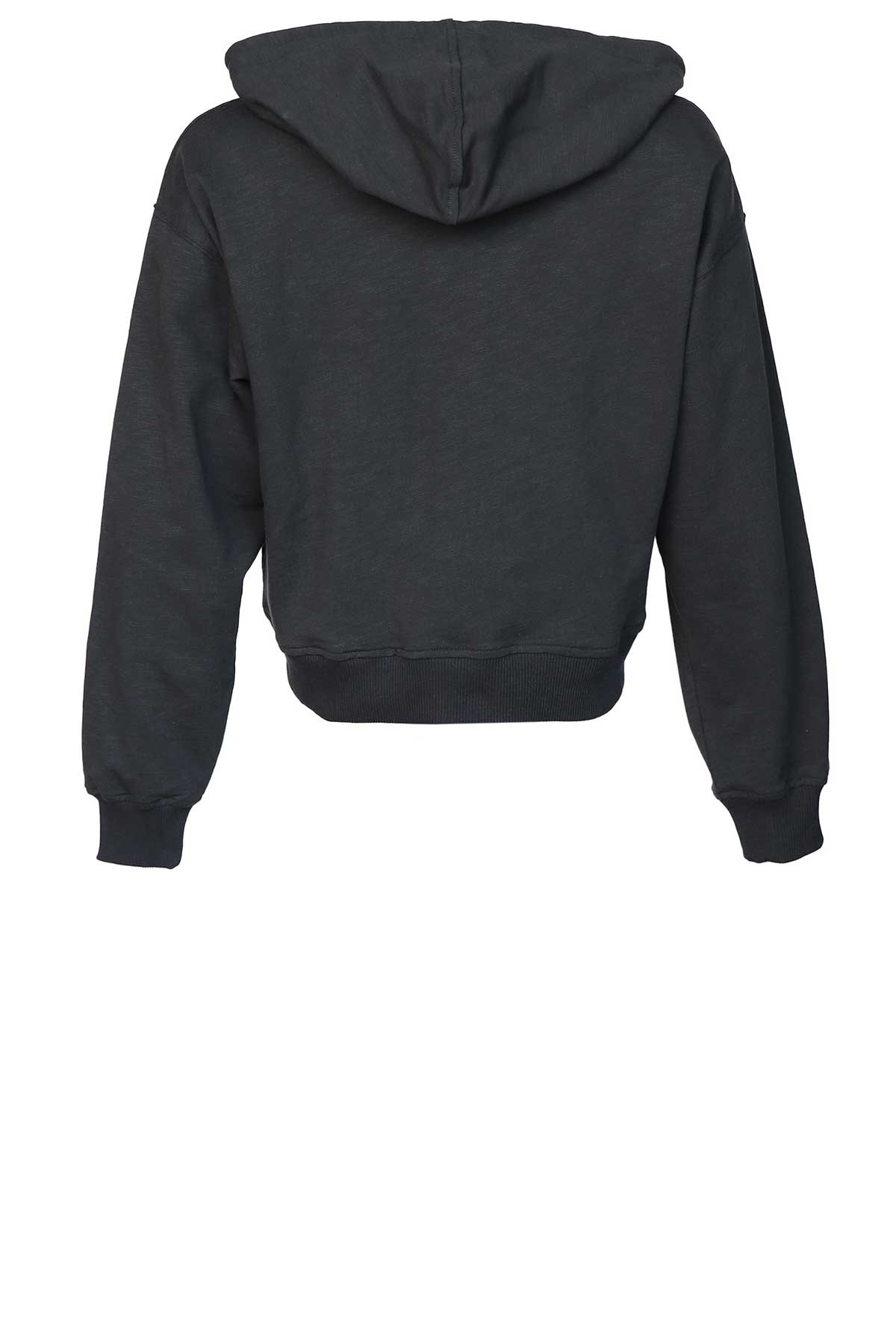 Hummel Nissi Crop Kadın Sweatshirt 921629-2001 Siyah