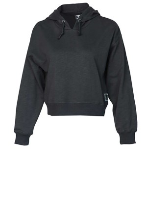 Hummel Nissi Crop Kadın Sweatshirt 921629-2001 Siyah