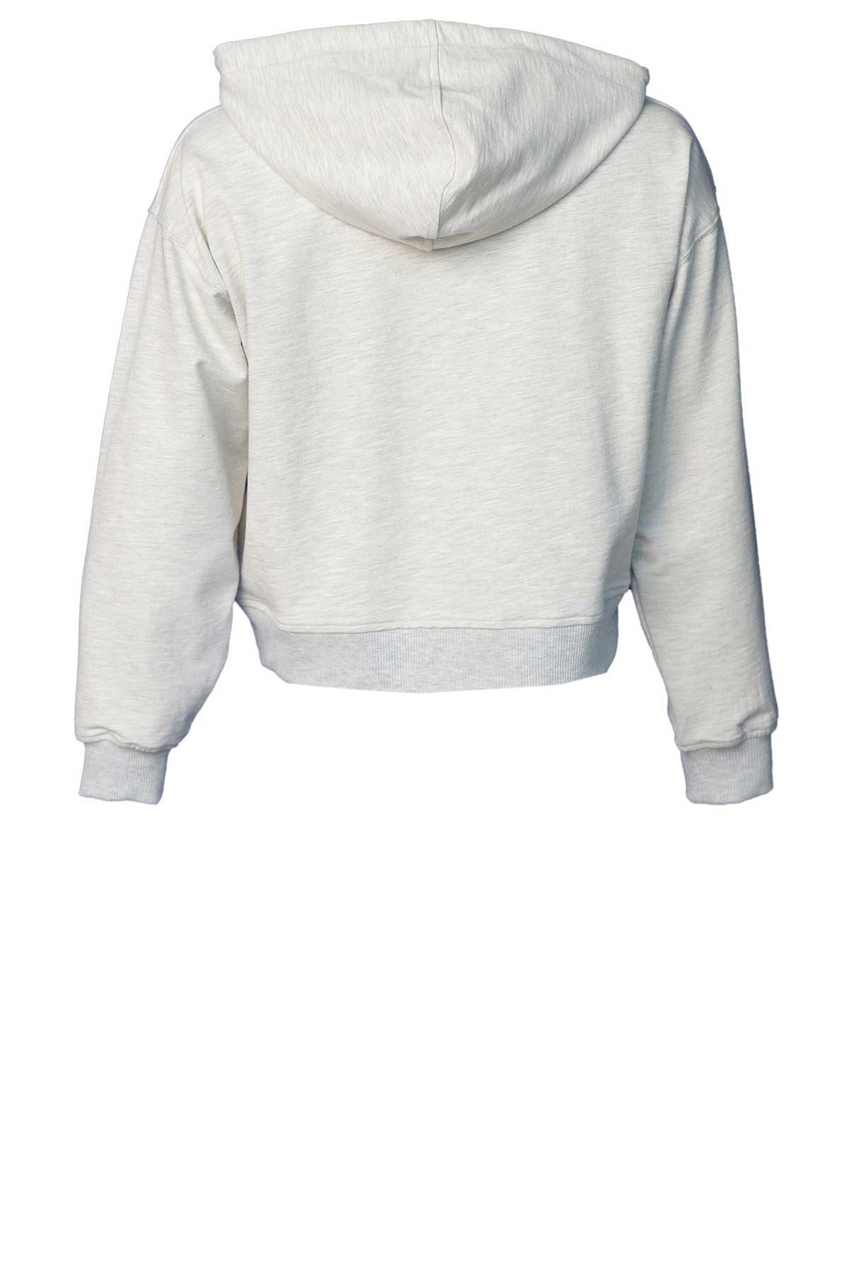 Hummel Nissi Crop Kadın Sweatshirt 921629-9098 Gri