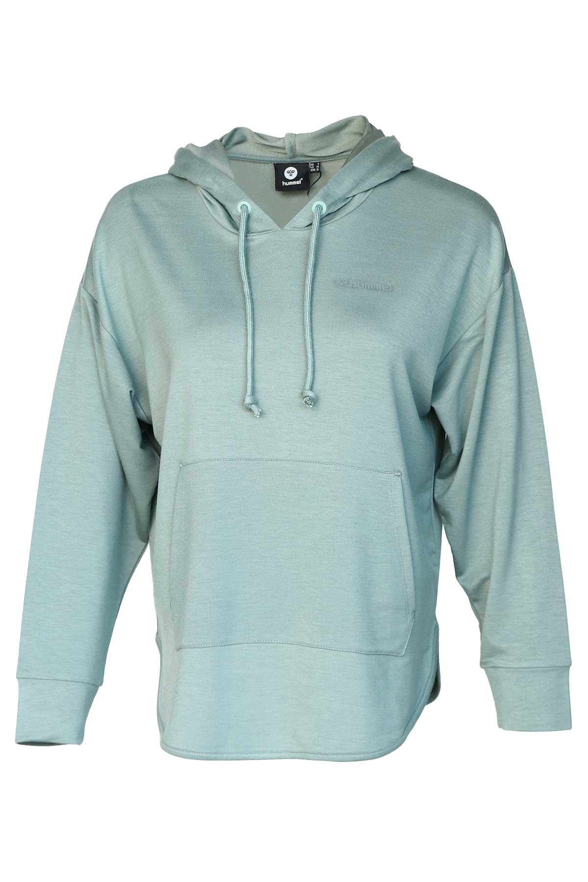 Hummel Palm Kadın Sweatshirt 921632-6607 Yeşil