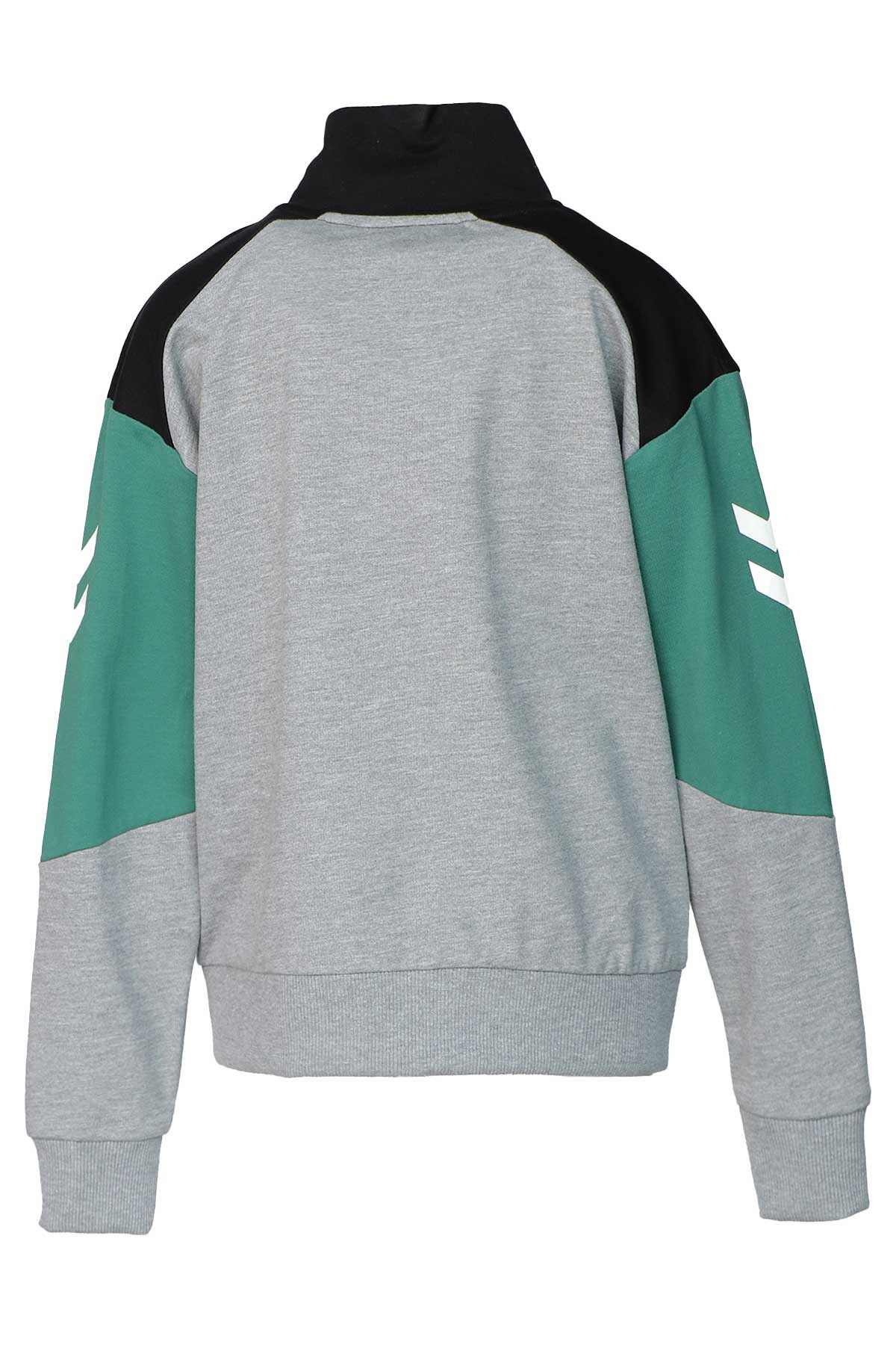 Hummel Ranex Zip Çocuk Fermuarlı Ceket 921640-2001 Siyah