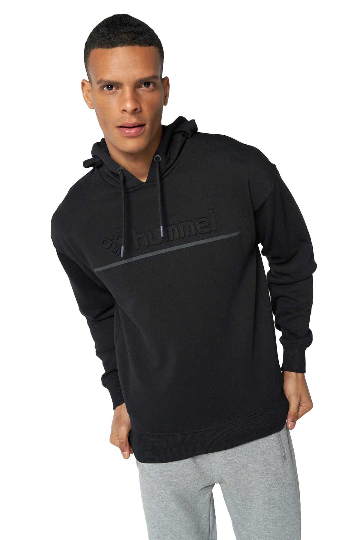 Hummel Adrian Erkek Sweatshirt 921645-2001 Siyah