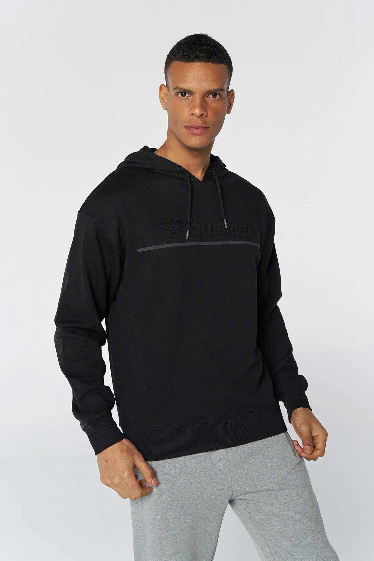 Hummel Adrian Erkek Sweatshirt 921645-2001 Siyah