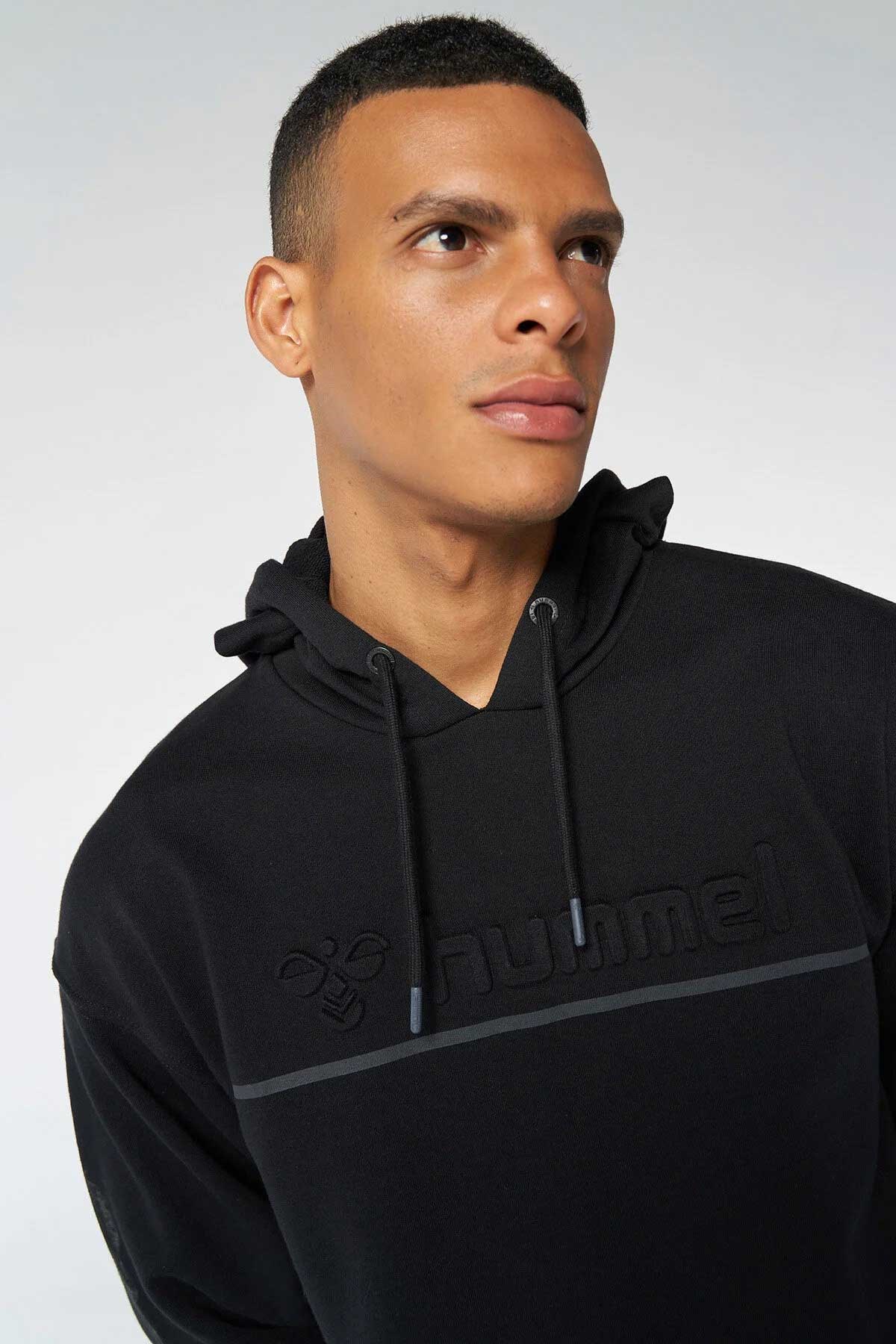 Hummel Adrian Erkek Sweatshirt 921645-2001 Siyah