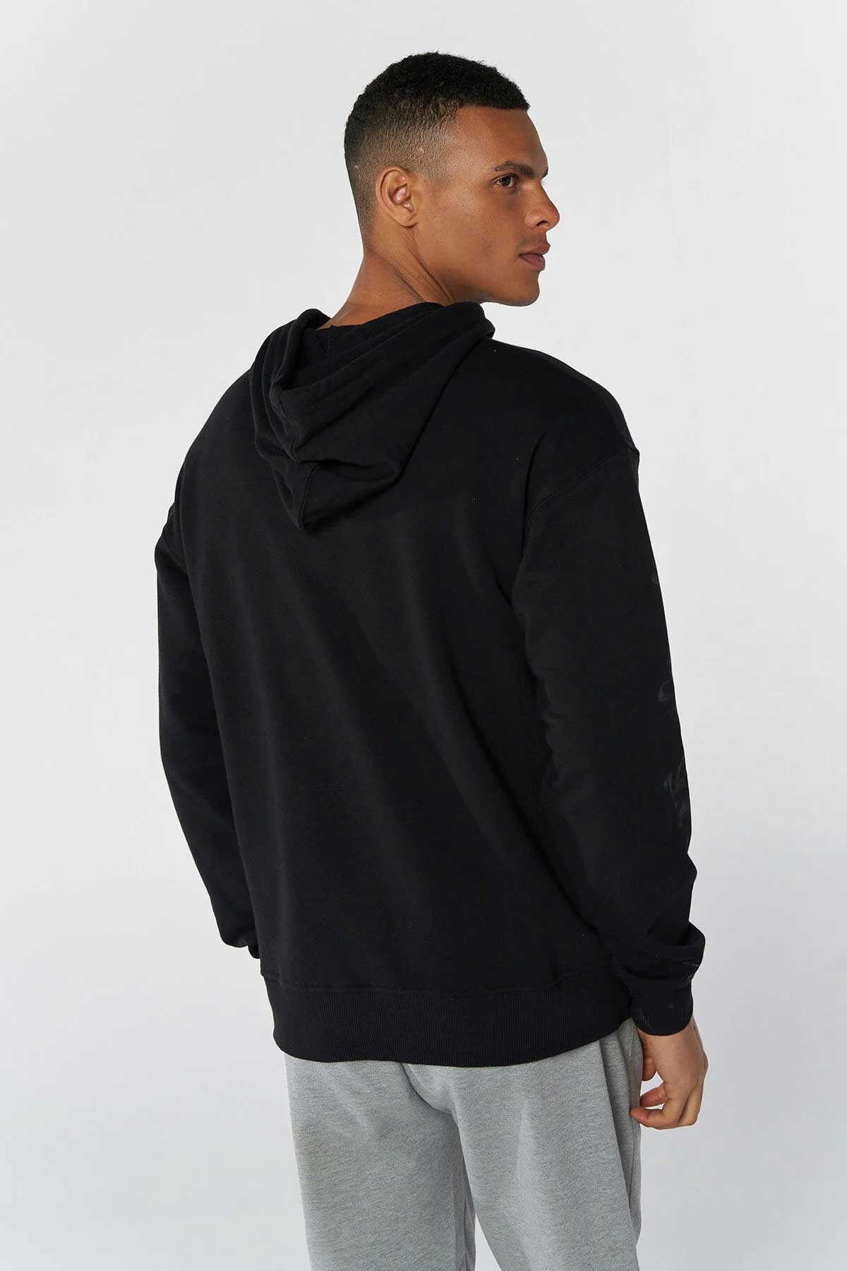 Hummel Adrian Erkek Sweatshirt 921645-2001 Siyah