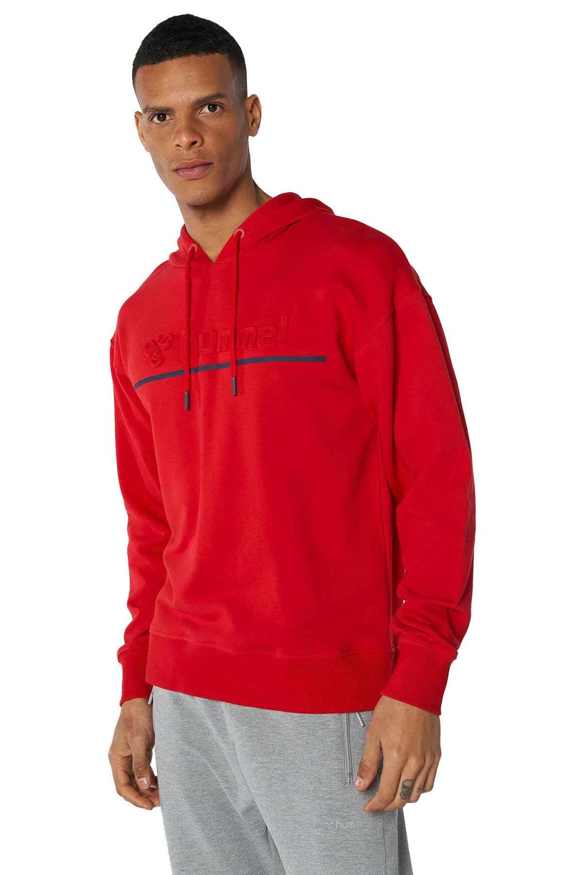 Hummel Adrian Erkek Sweatshirt 921645-3658 Kırmızı