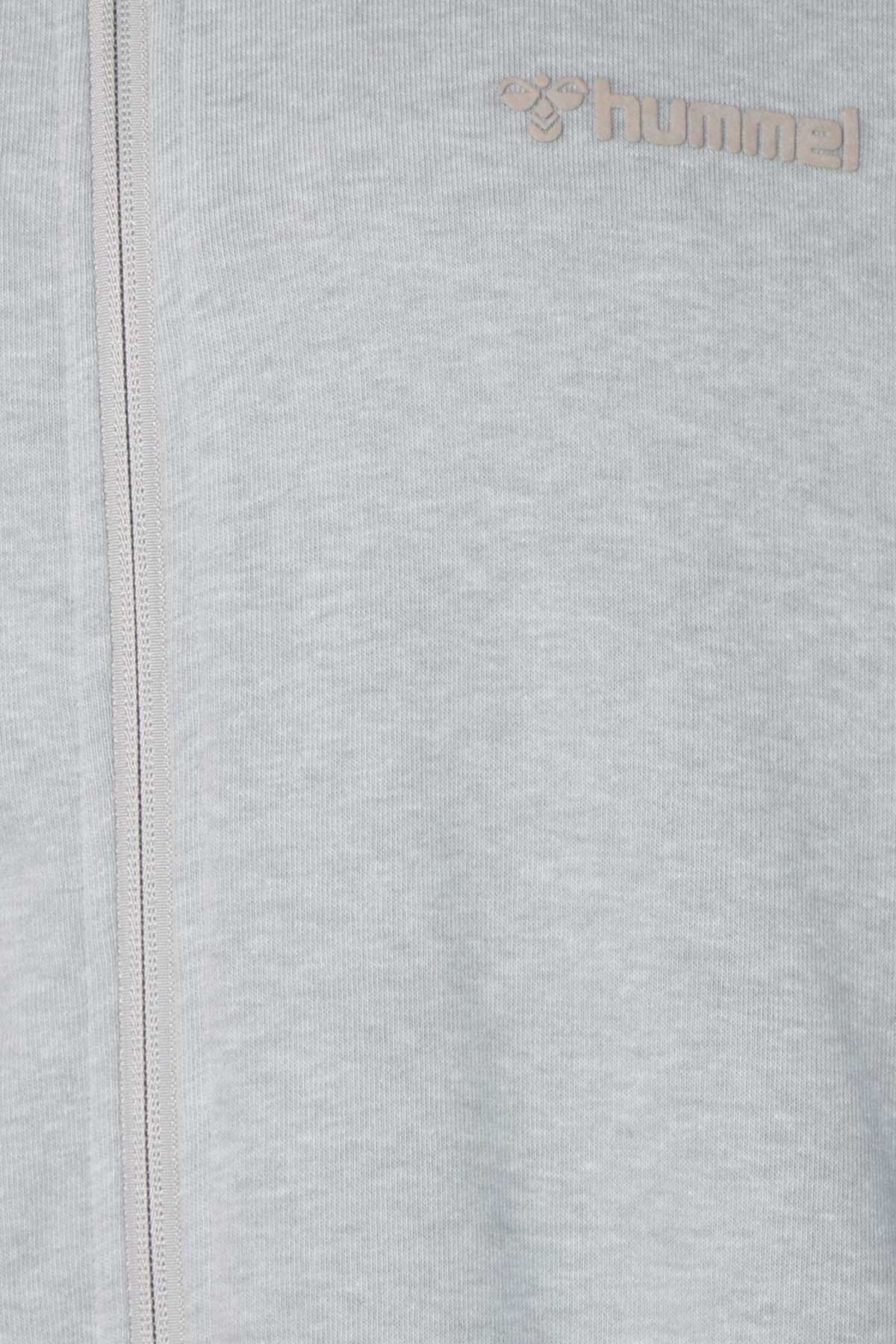Hummel Yasuo Zip Erkek Fermuarlı Sweatshirt 921650-2540 Gri