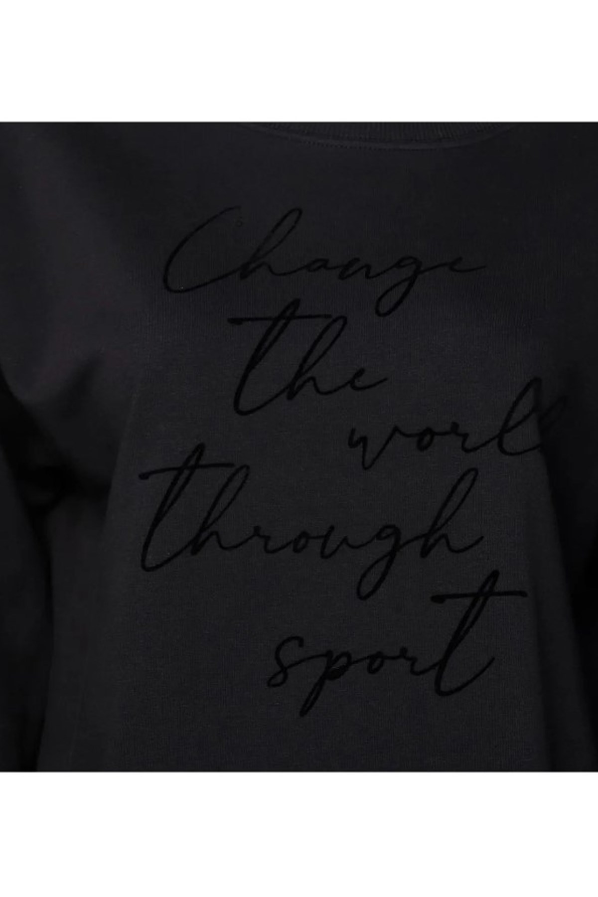 Hummel Anemone Kadın Sweatshirt 921655-2001 Siyah