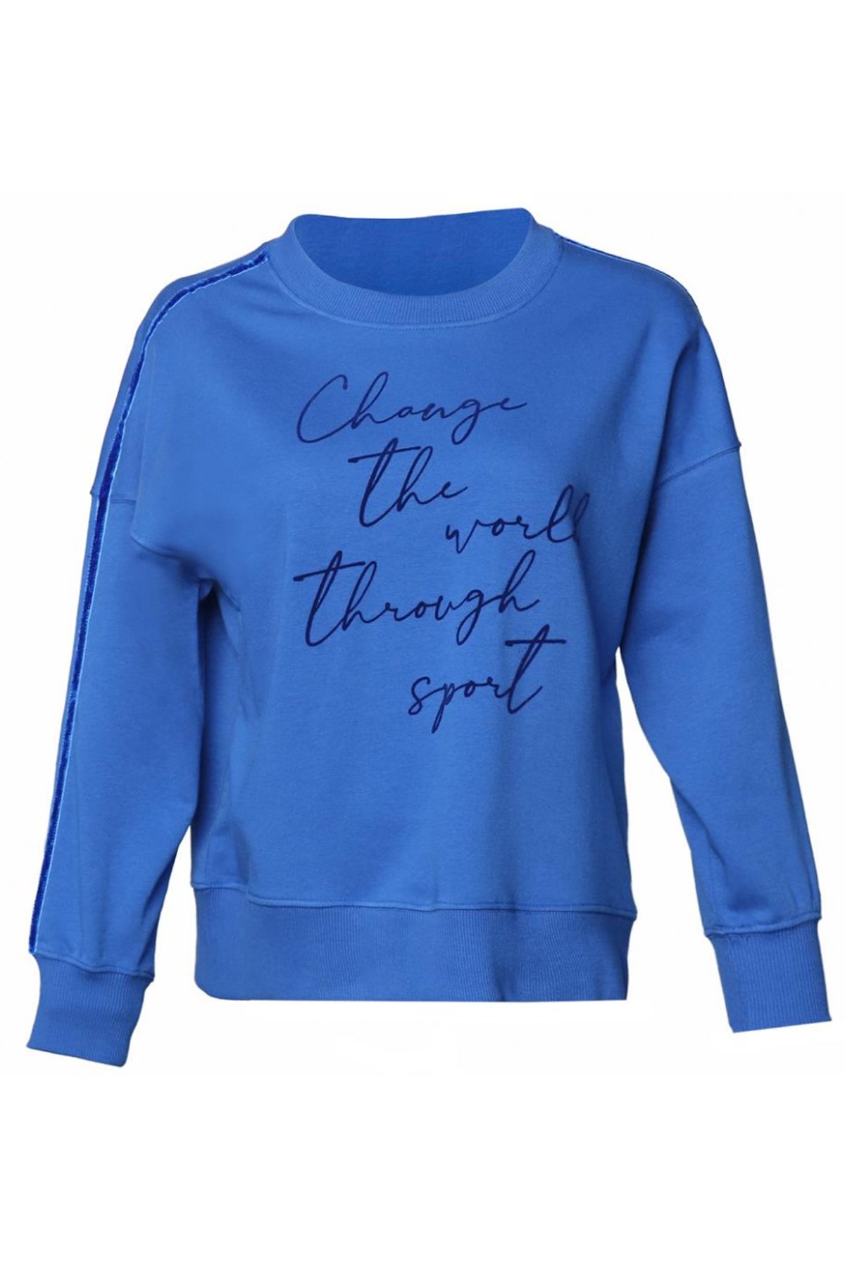 Hummel Anemone Kadın Sweatshirt 921655-7788 Mavi