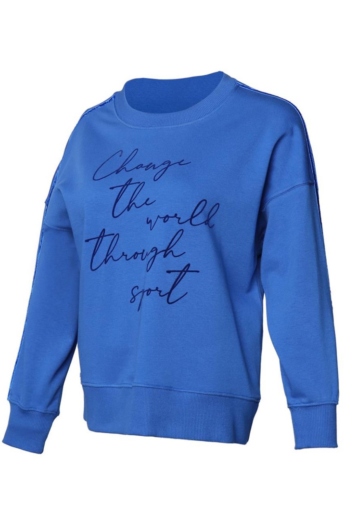 Hummel Anemone Kadın Sweatshirt 921655-7788 Mavi