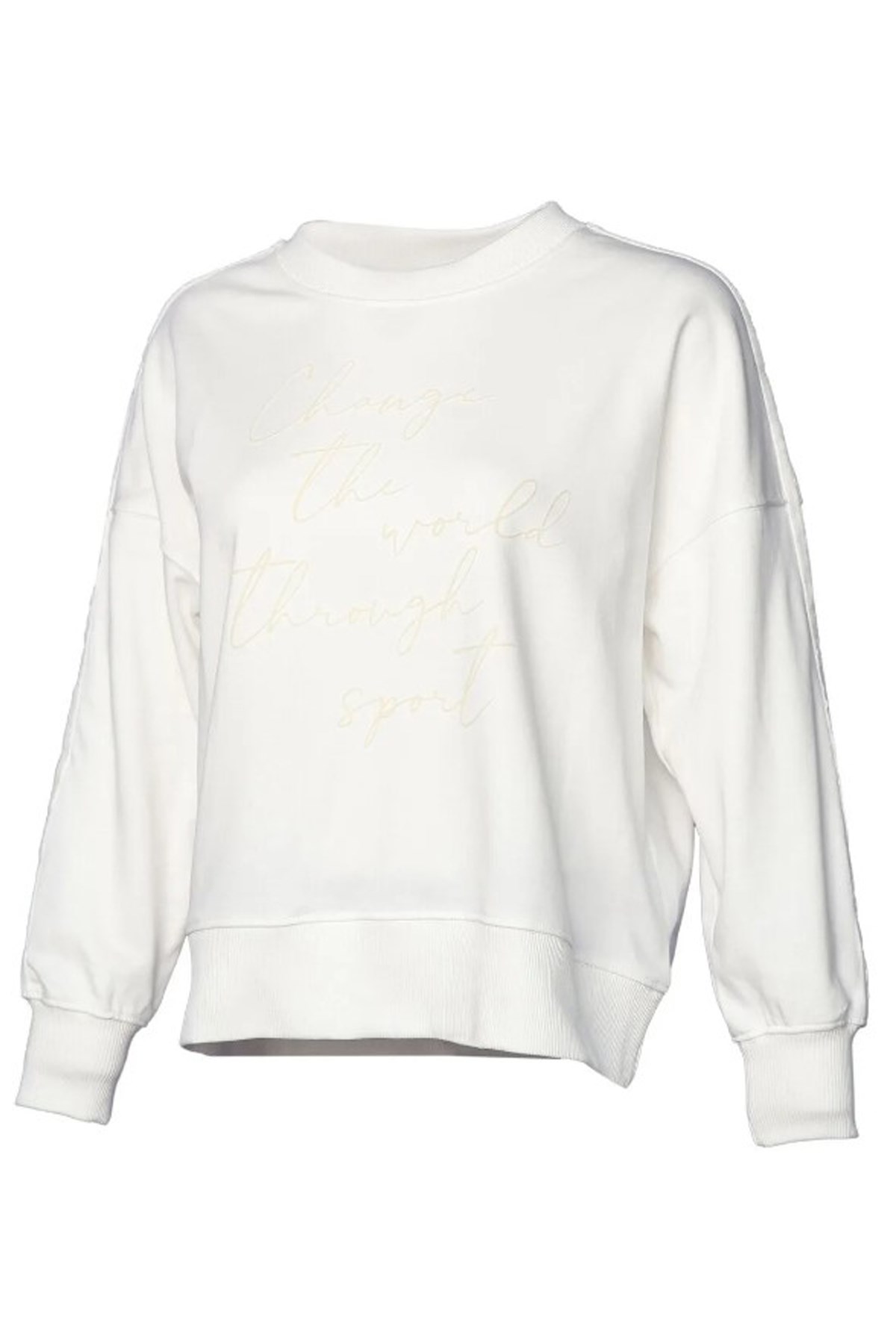 Hummel Anemone Kadın Sweatshirt 921655-9003 Beyaz